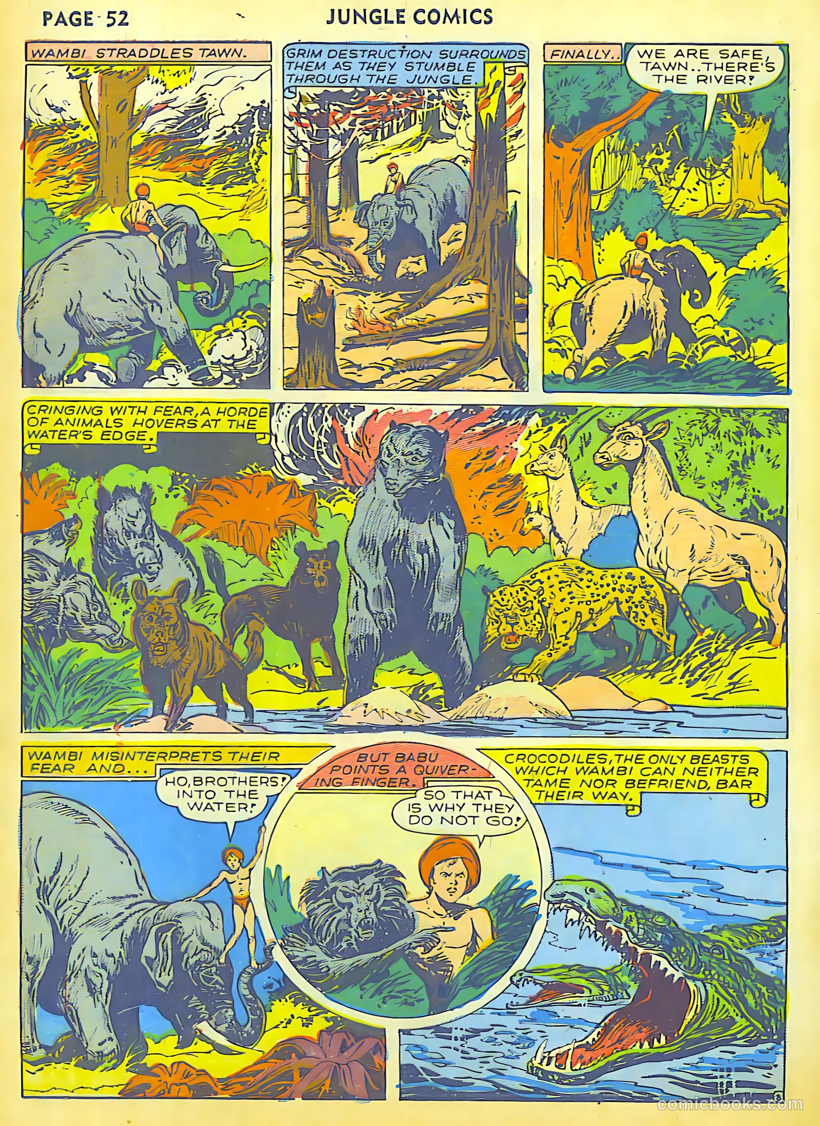 Jungle Comics #27 (1942) — page 54 of 68