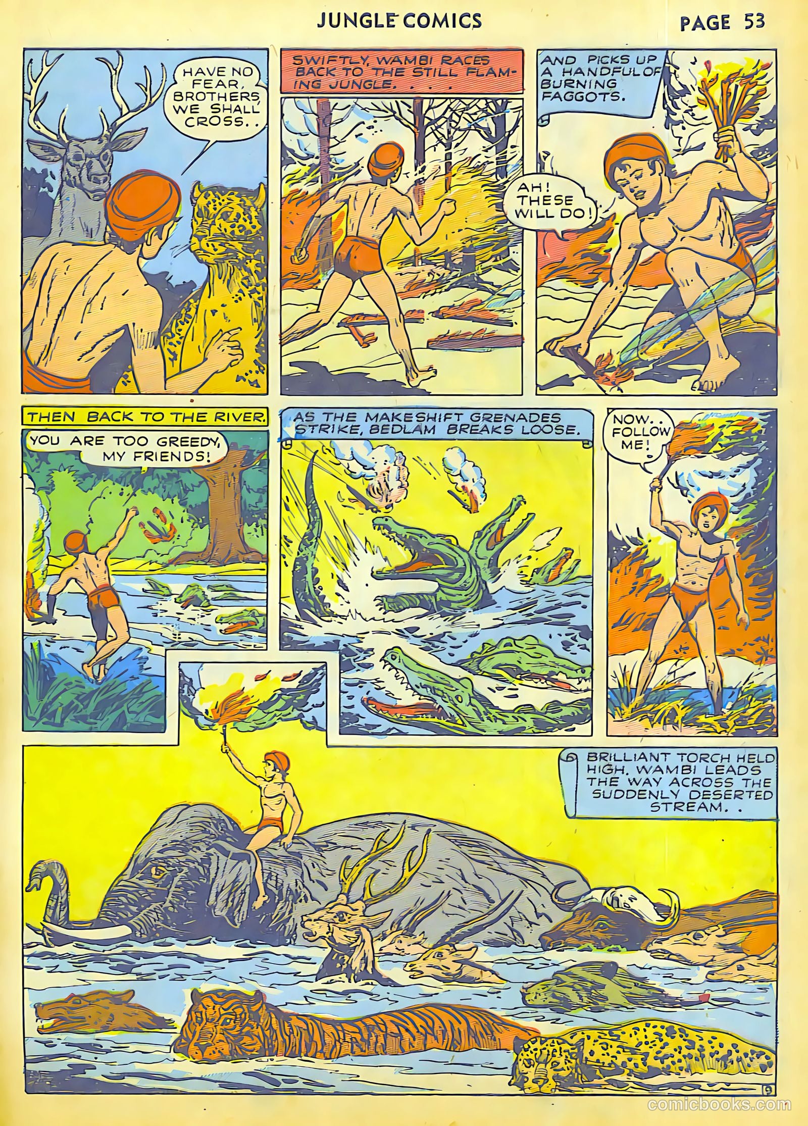 Jungle Comics #27 (1942) — page 55 of 68