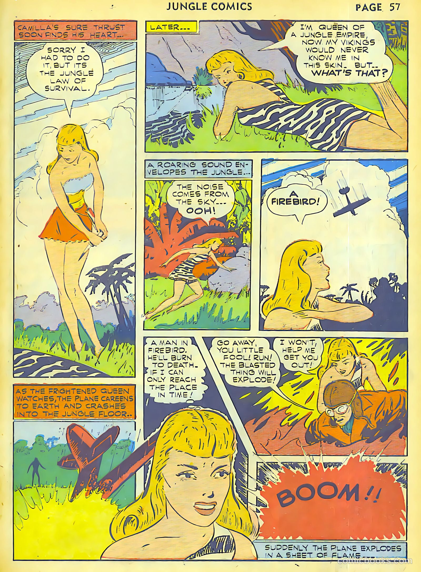 Jungle Comics #27 (1942) — page 59 of 68