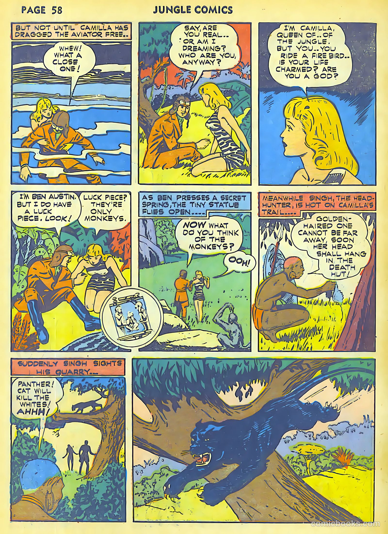 Jungle Comics #27 (1942) — page 60 of 68