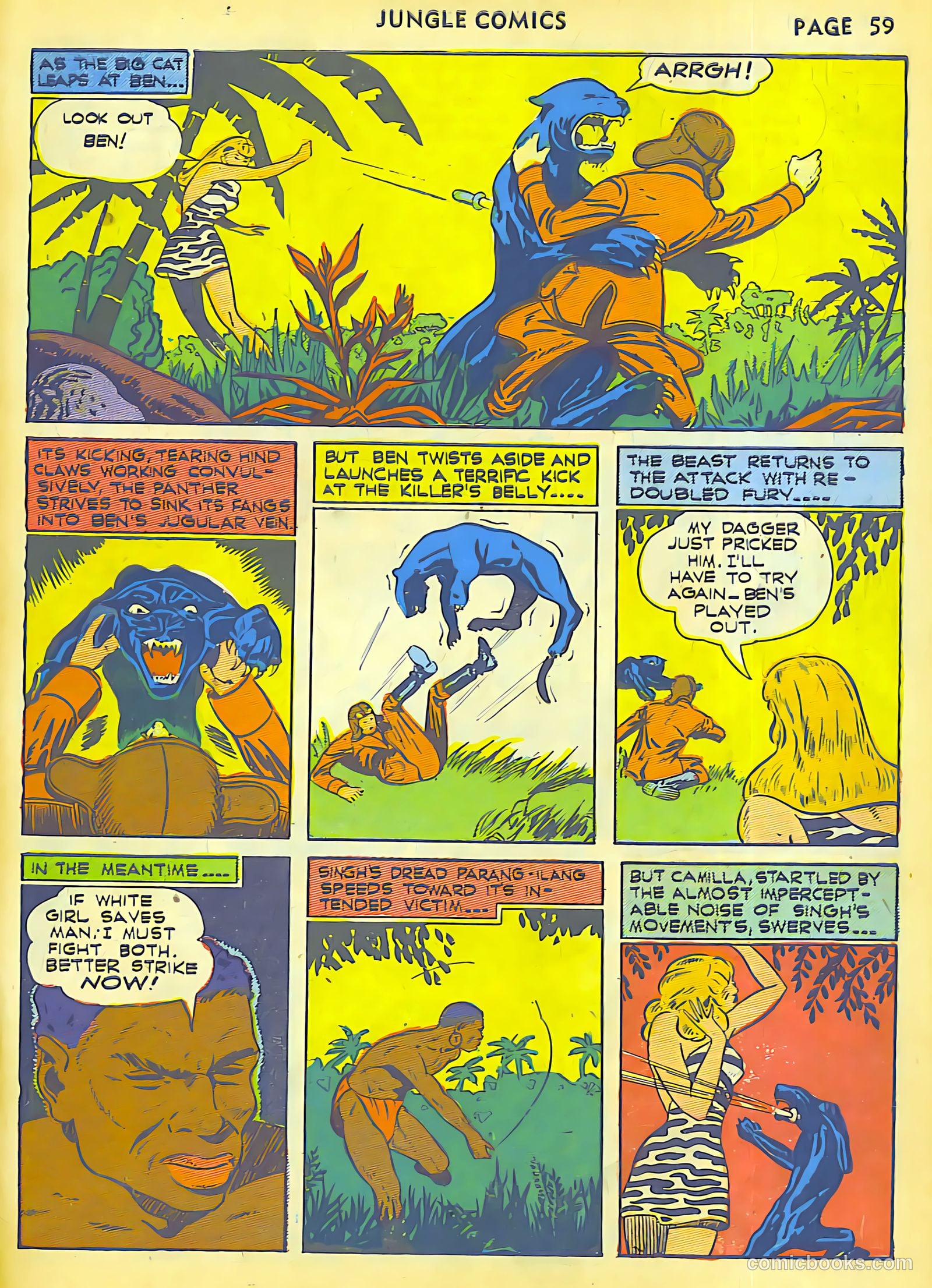 Jungle Comics #27 (1942) — page 61 of 68