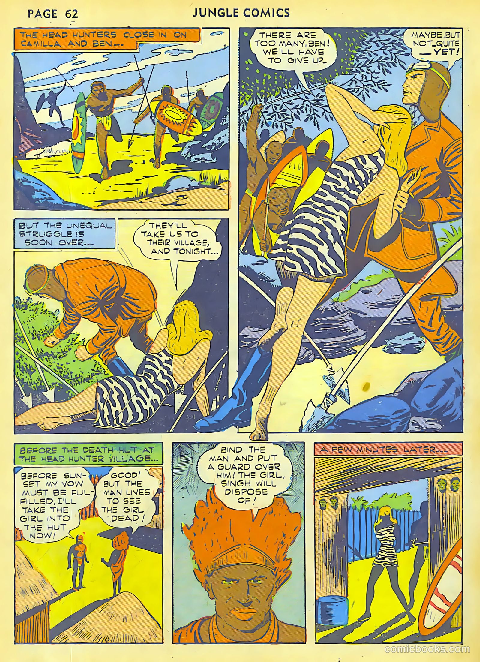 Jungle Comics #27 (1942) — page 64 of 68