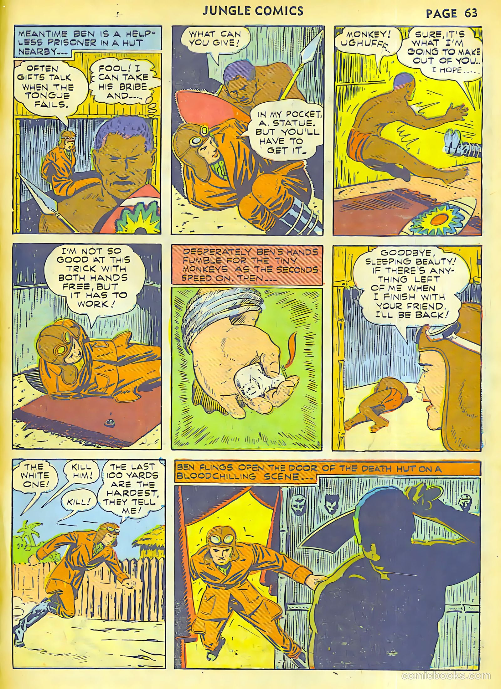 Jungle Comics #27 (1942) — page 65 of 68