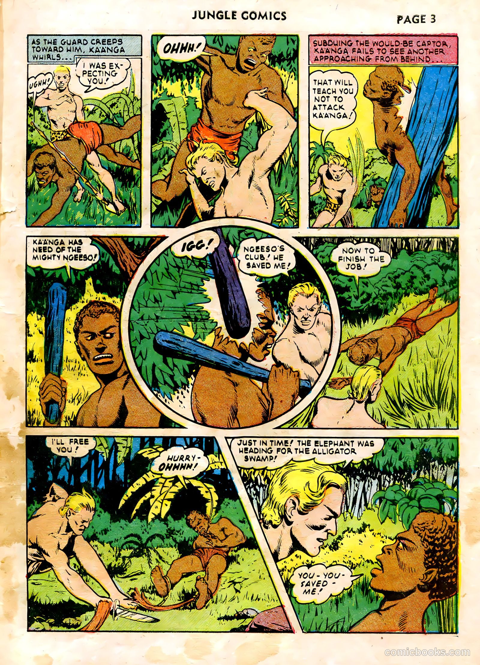 Jungle Comics #28 (1942) — page 6 of 69