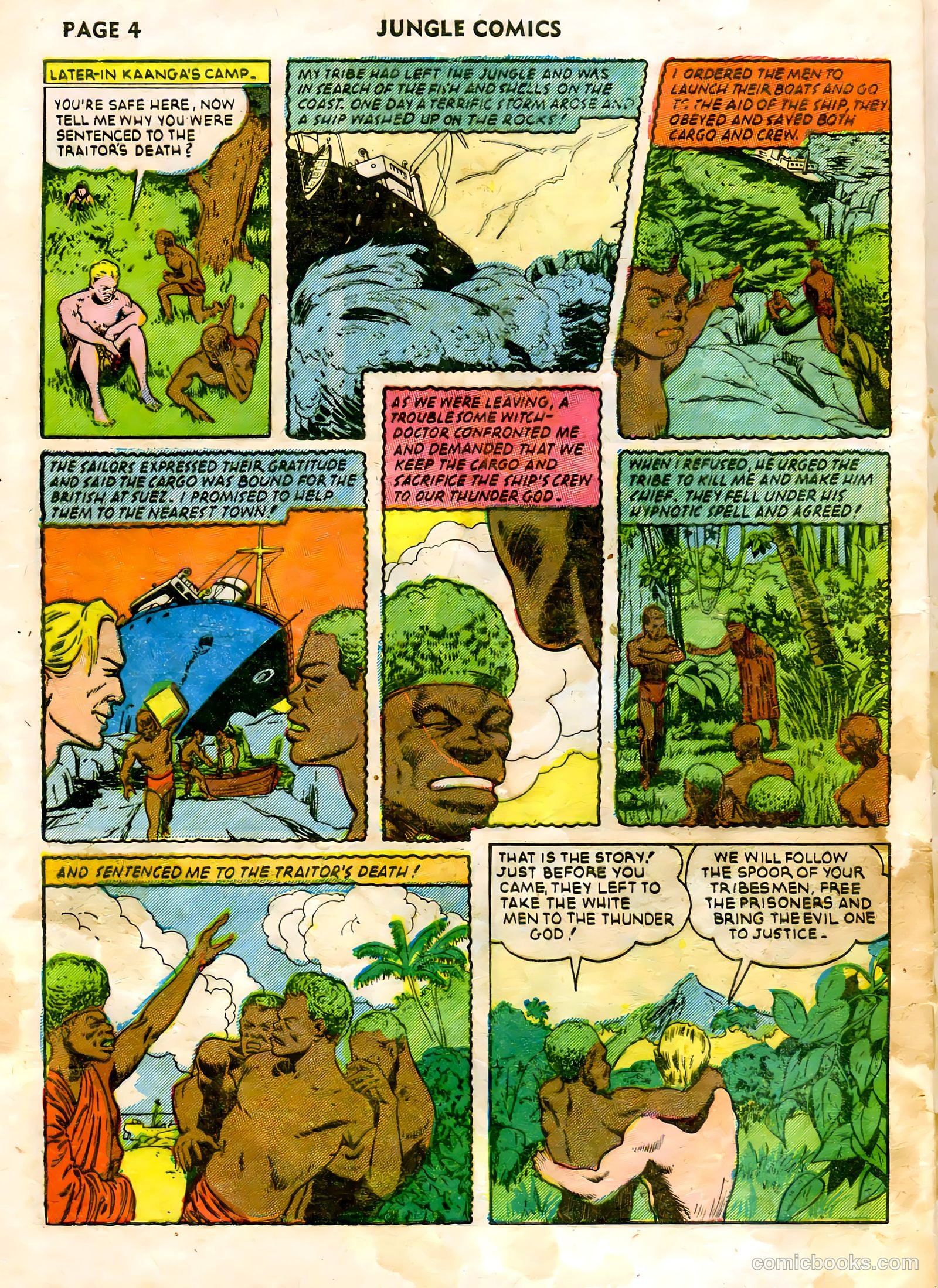Jungle Comics #28 (1942) — page 7 of 69