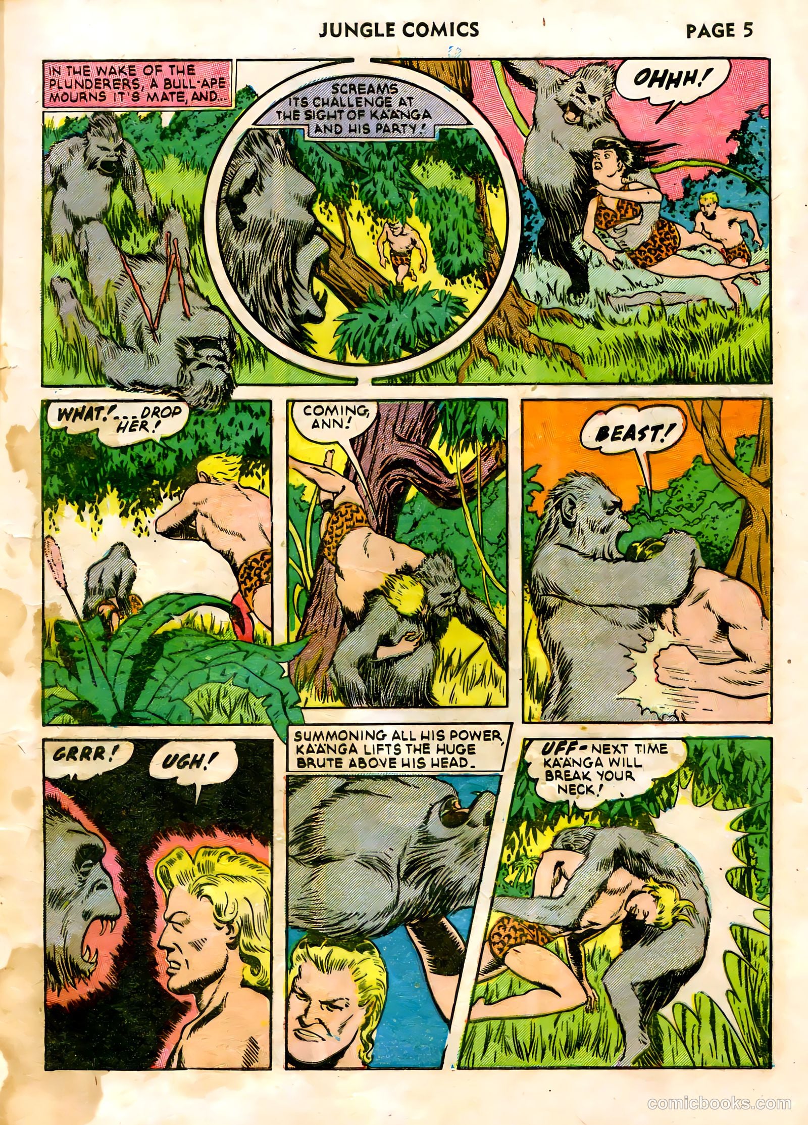 Jungle Comics #28 (1942) — page 8 of 69