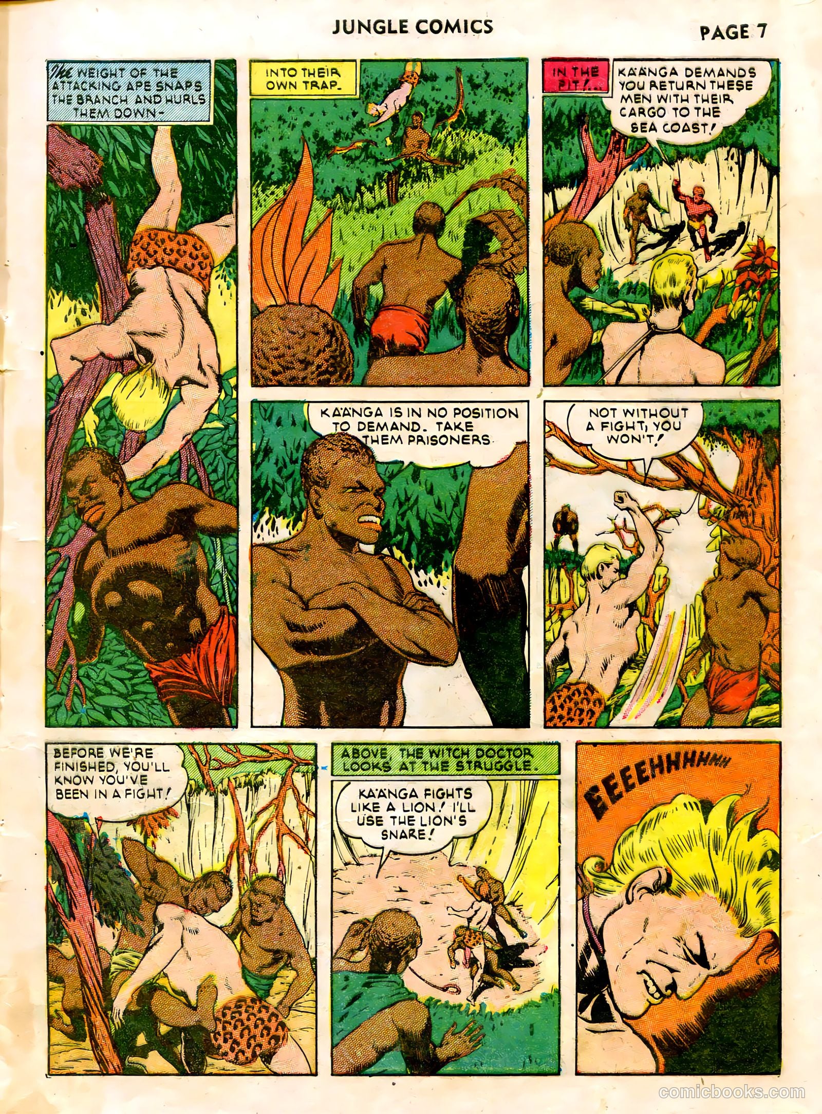 Jungle Comics #28 (1942) — page 10 of 69