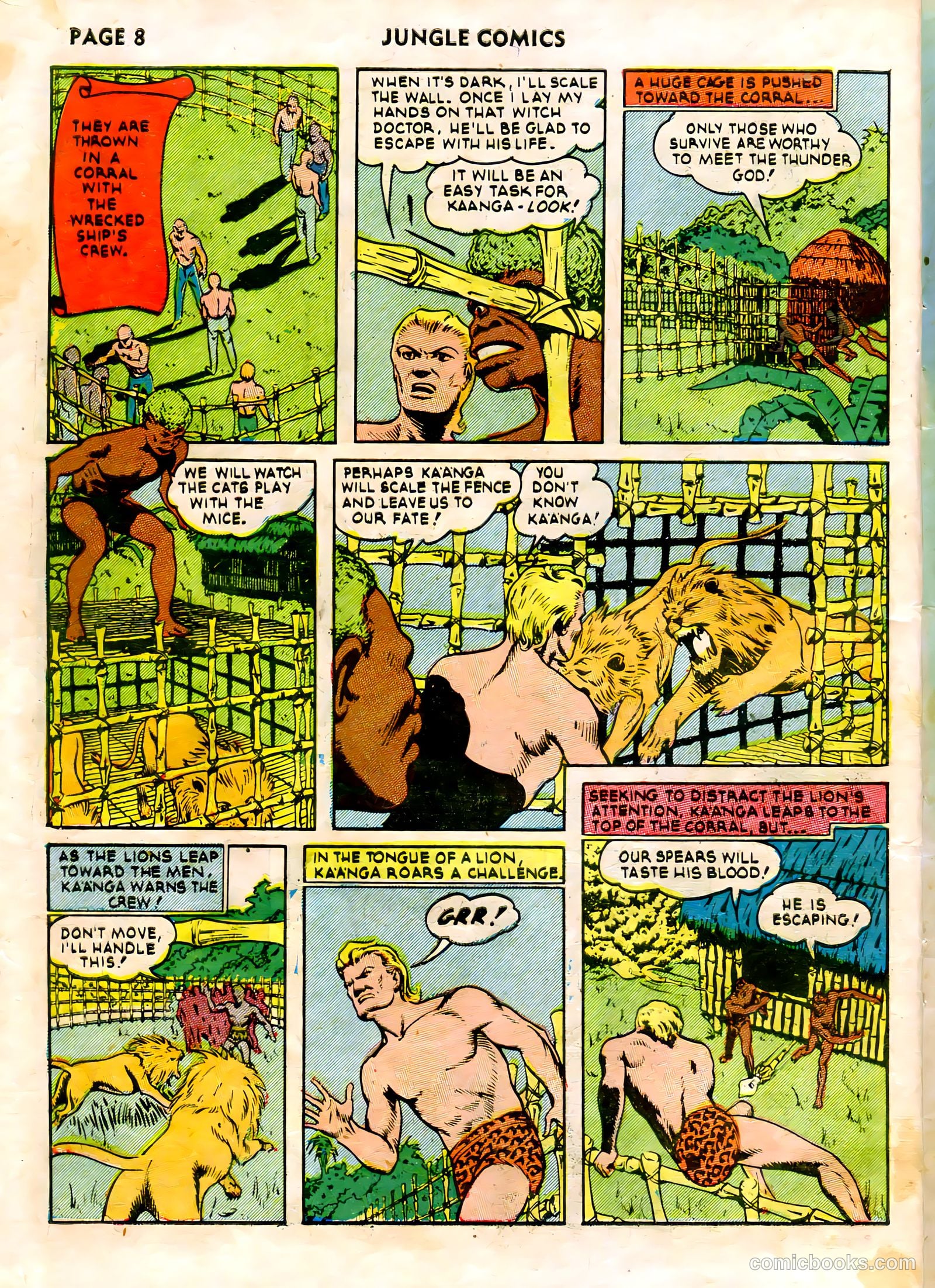 Jungle Comics #28 (1942) — page 11 of 69