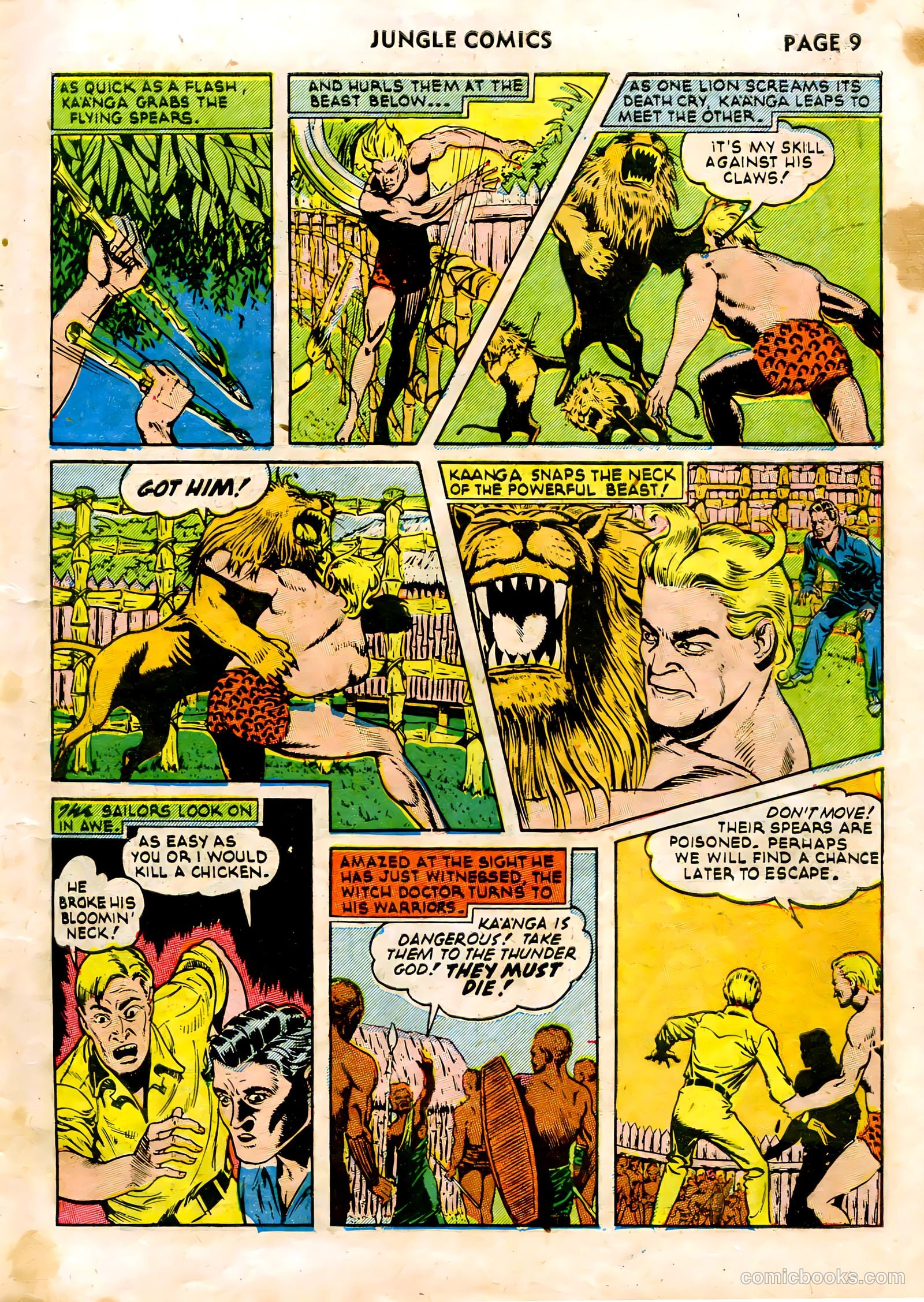 Jungle Comics #28 (1942) — page 12 of 69