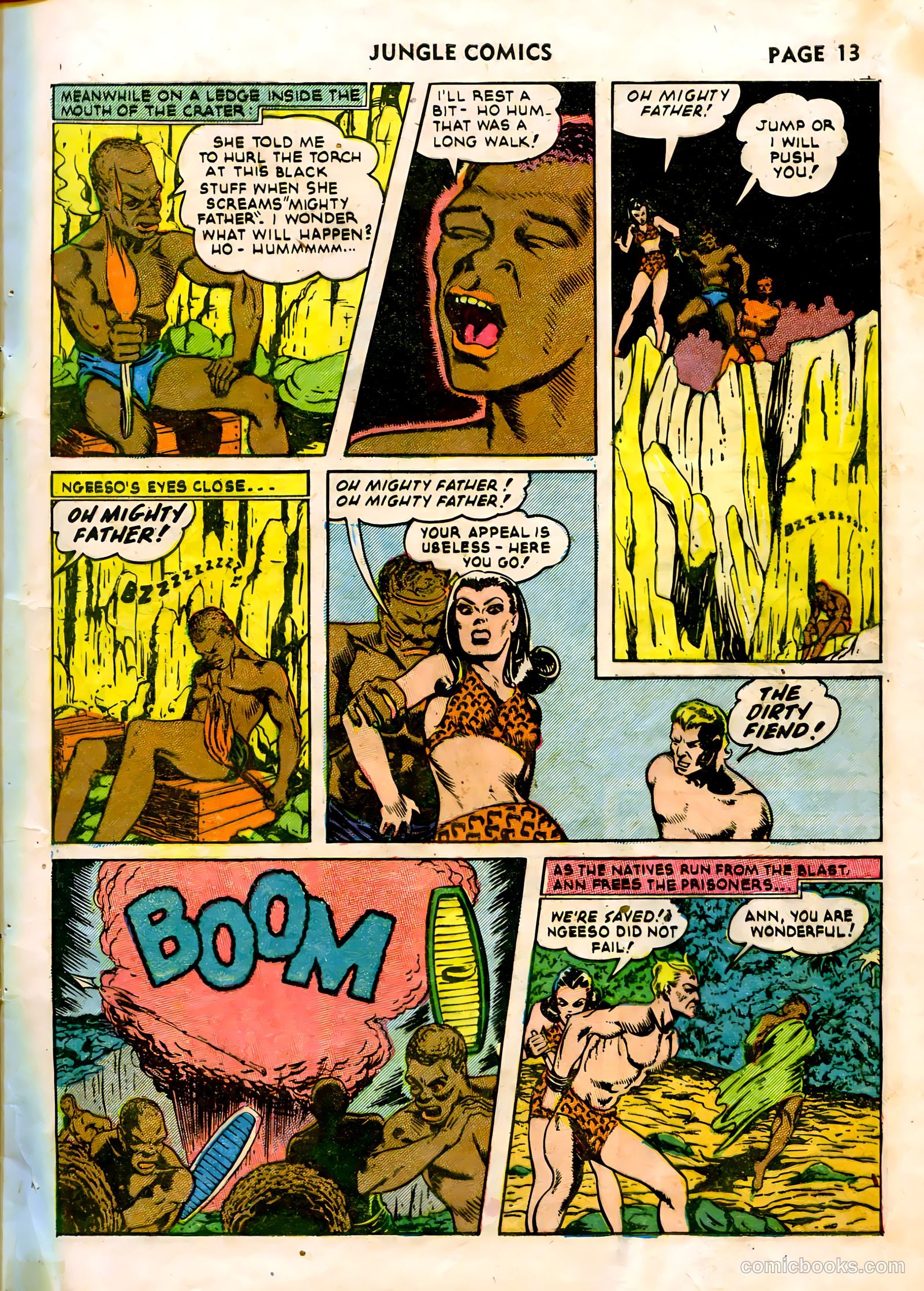 Jungle Comics #28 (1942) — page 16 of 69