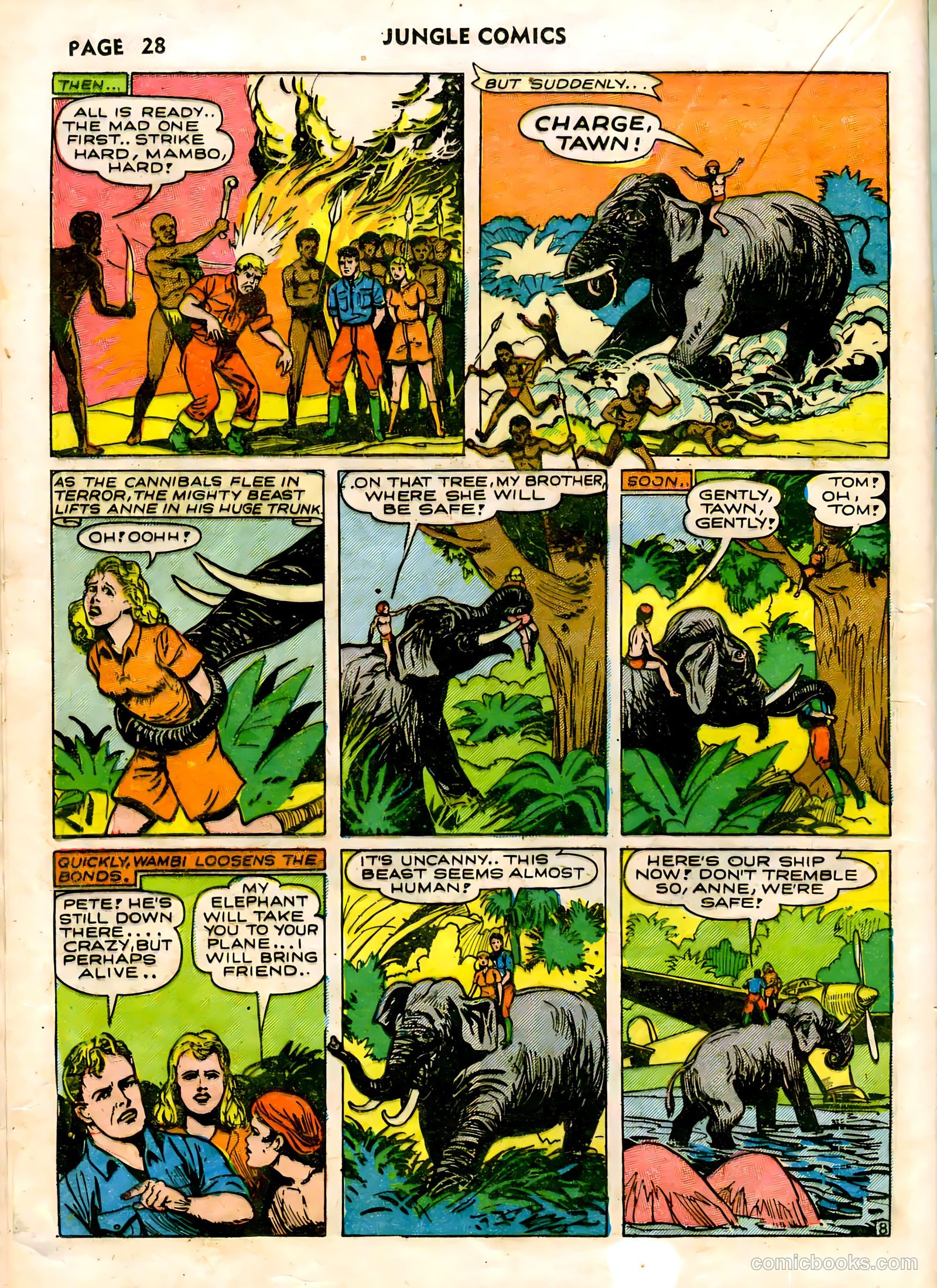 Jungle Comics #28 (1942) — page 31 of 69