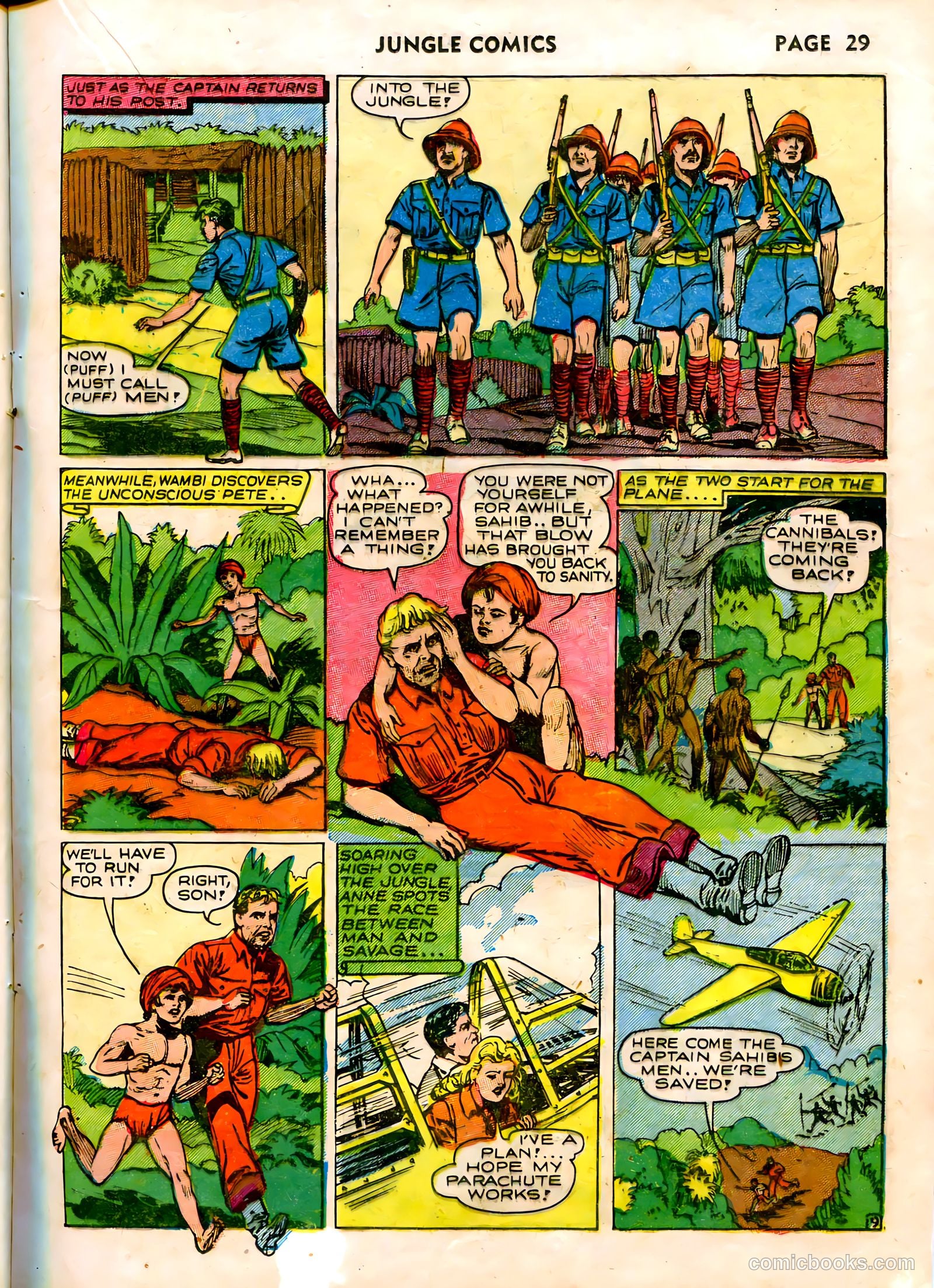 Jungle Comics #28 (1942) — page 32 of 69
