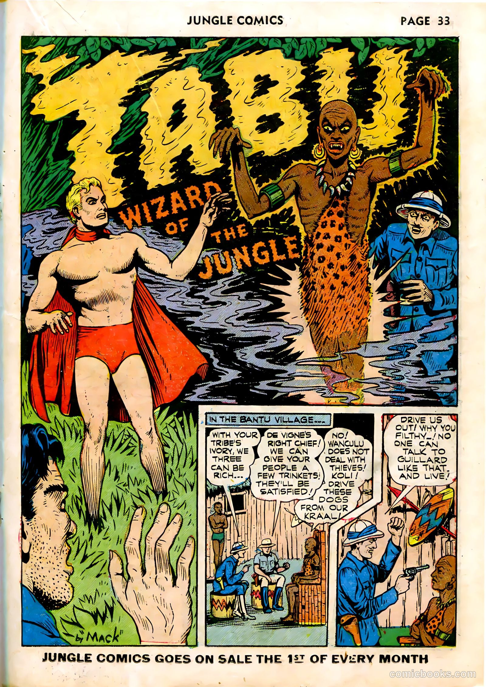 Jungle Comics #28 (1942) — page 36 of 69