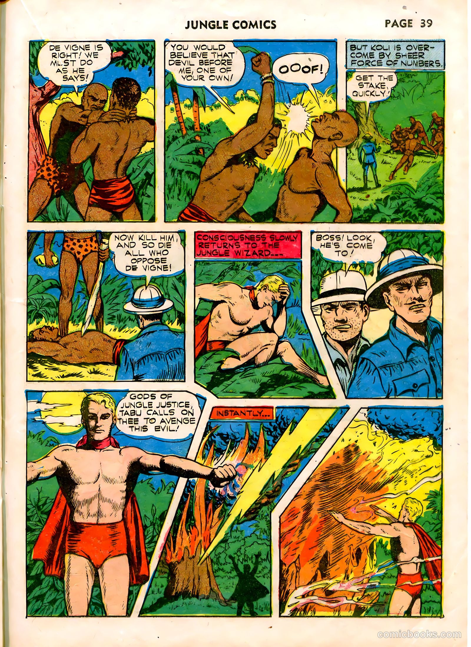 Jungle Comics #28 (1942) — page 42 of 69