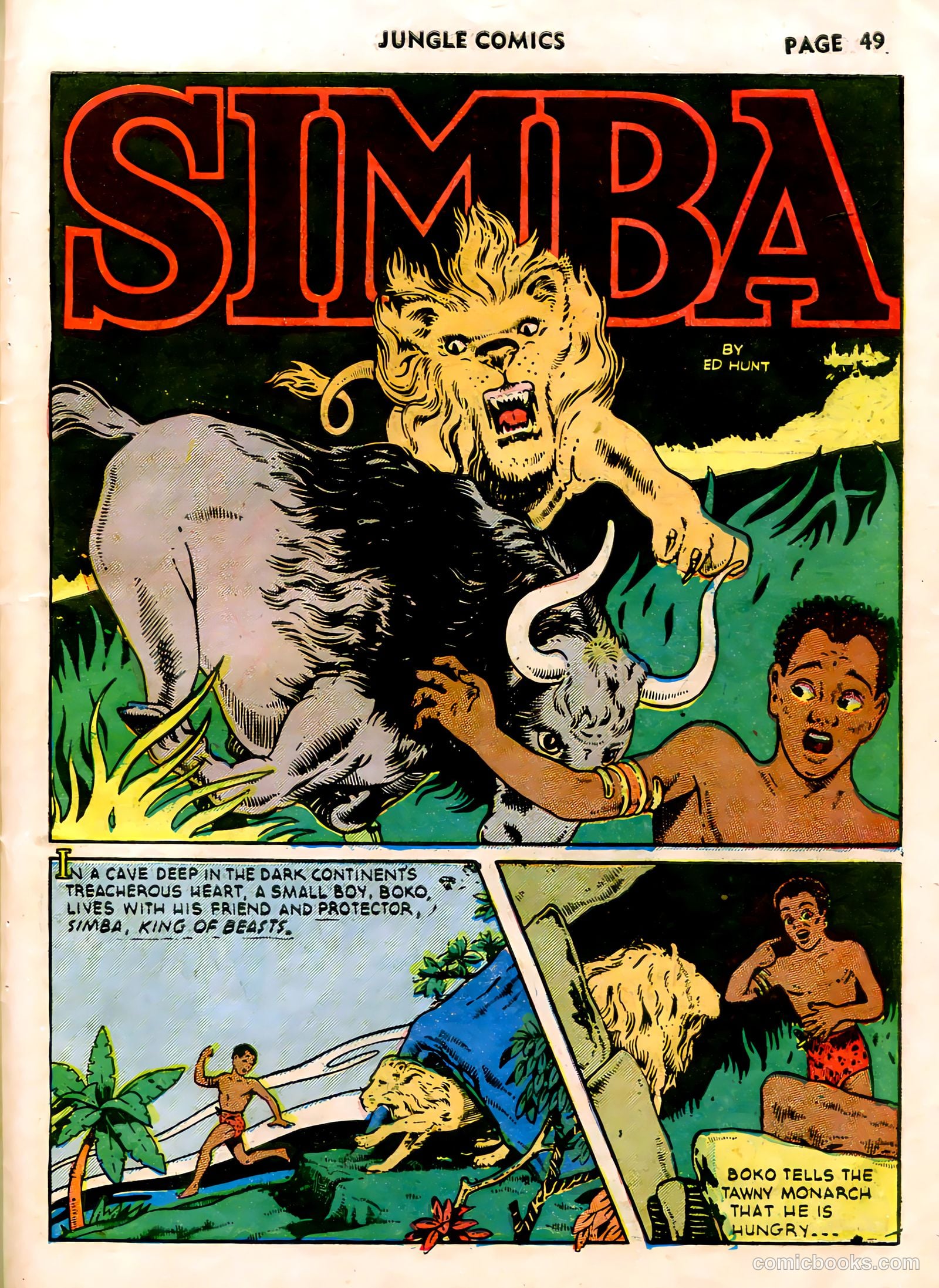 Jungle Comics #28 (1942) — page 52 of 69