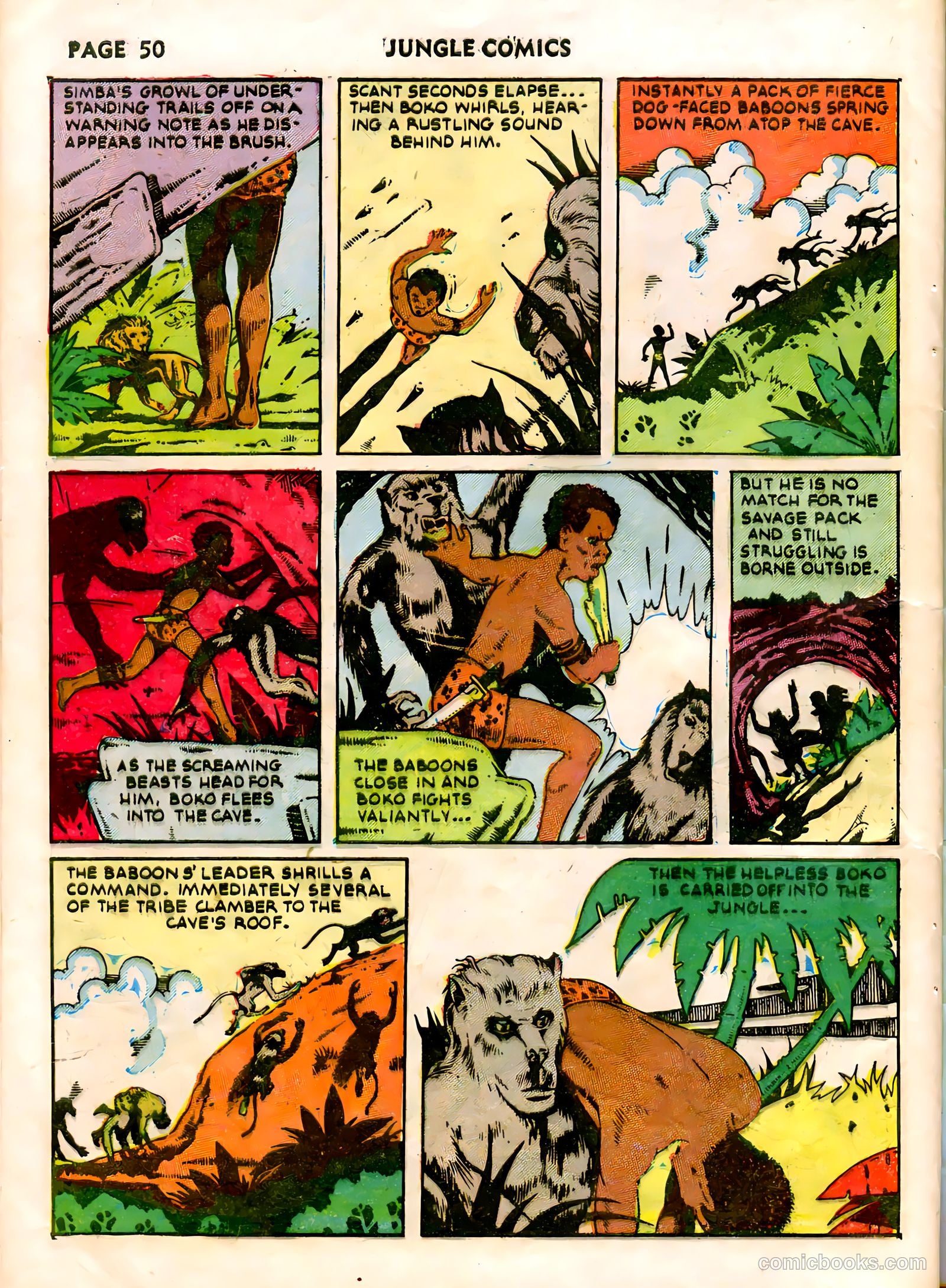 Jungle Comics #28 (1942) — page 53 of 69