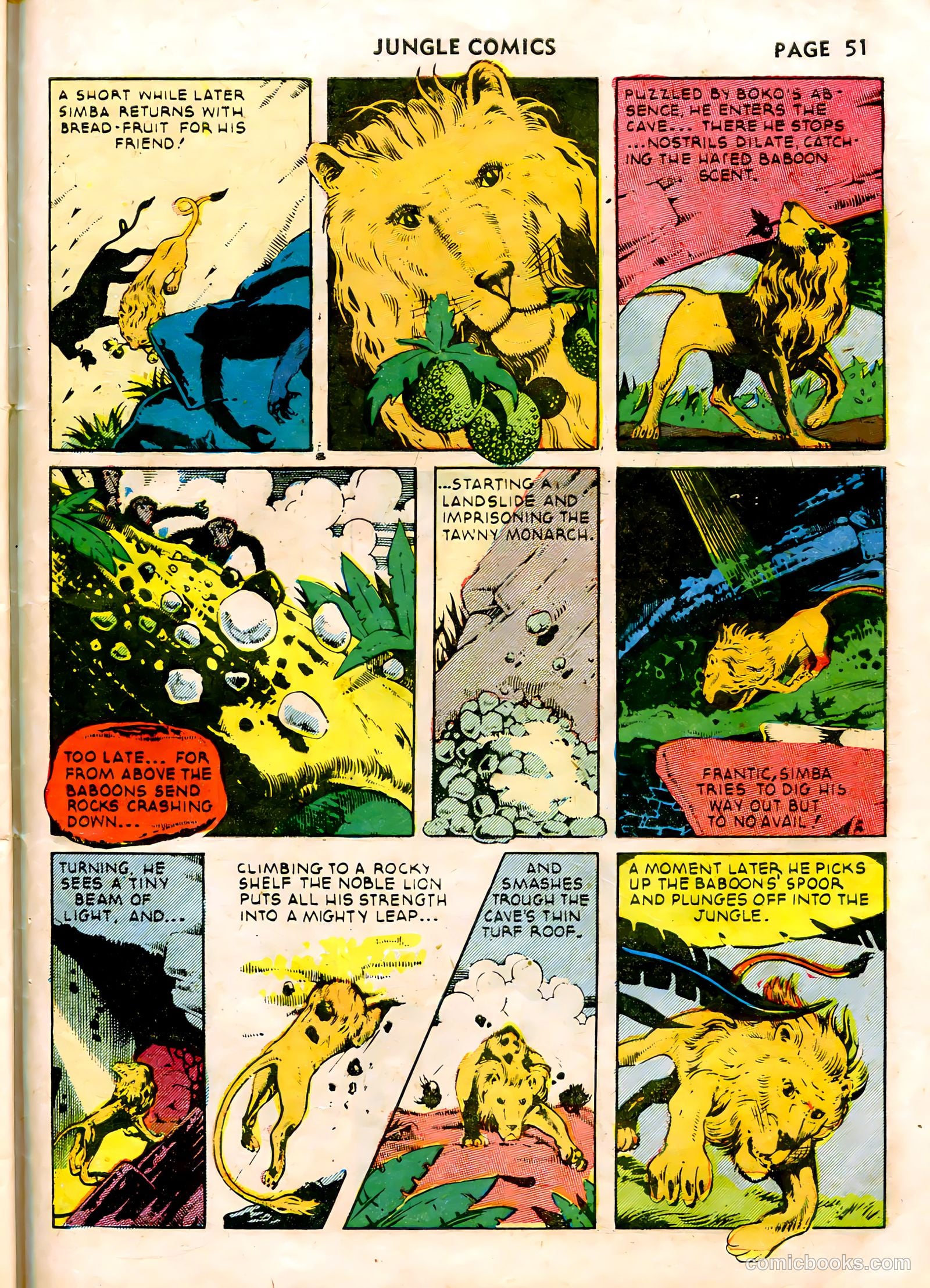Jungle Comics #28 (1942) — page 54 of 69