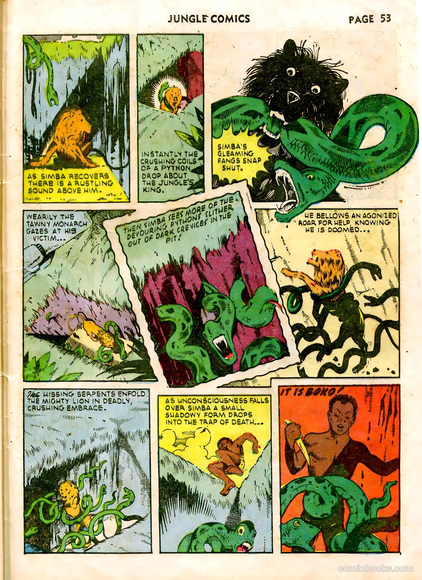 Jungle Comics #28 (1942) — page 56 of 69
