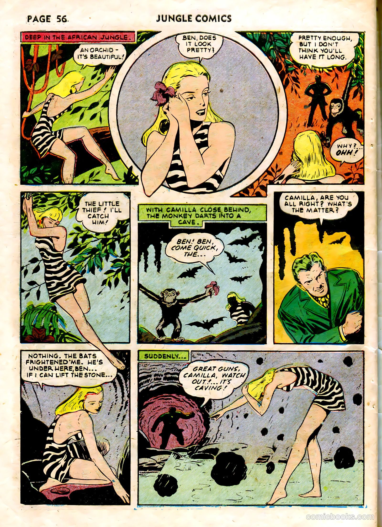 Jungle Comics #28 (1942) — page 59 of 69