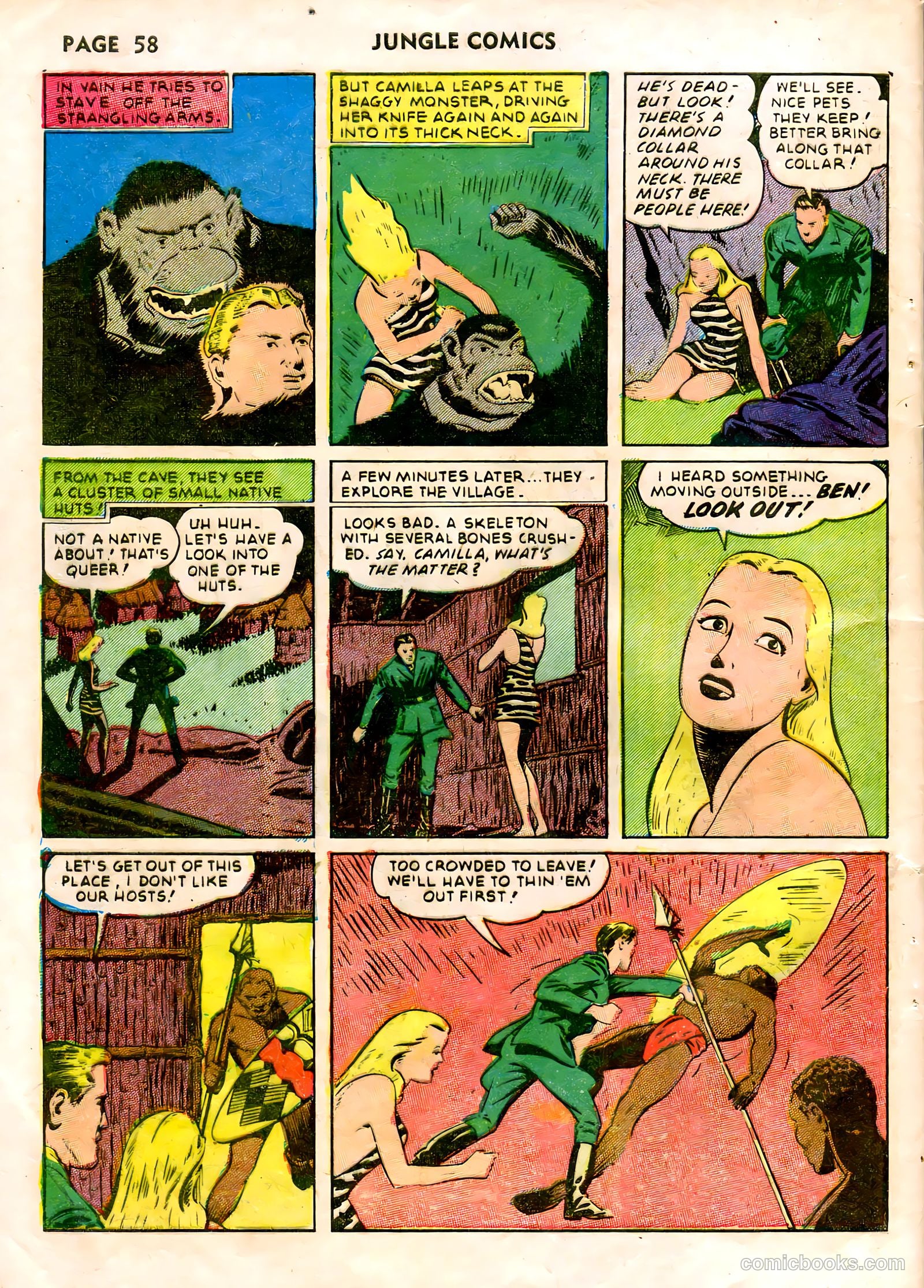 Jungle Comics #28 (1942) — page 61 of 69