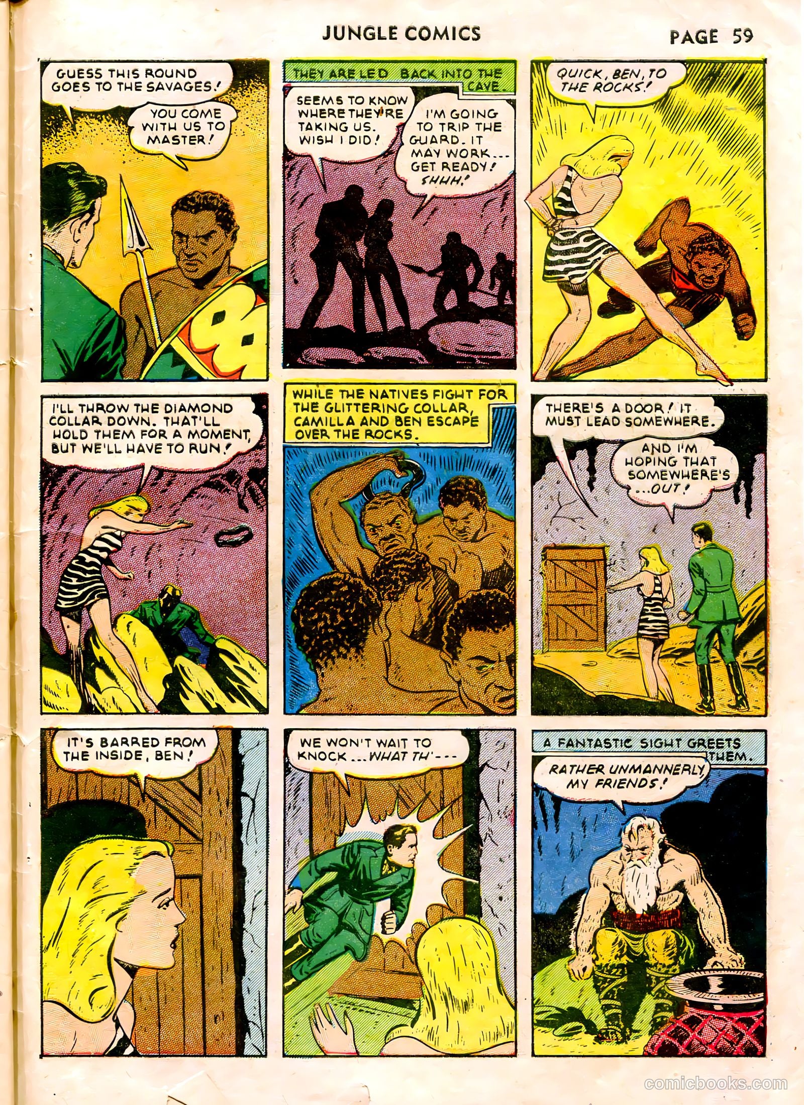 Jungle Comics #28 (1942) — page 62 of 69