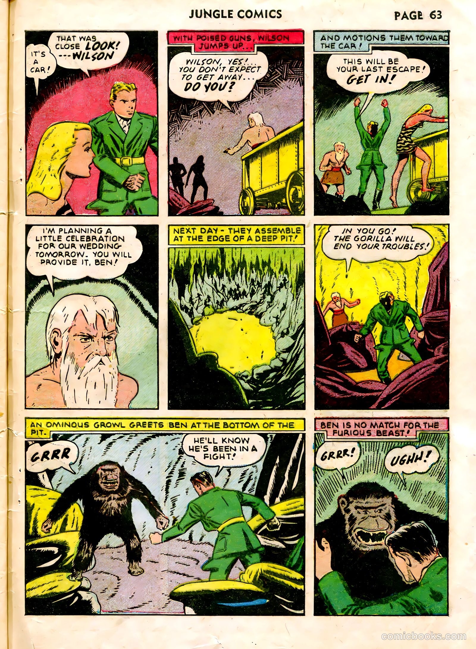 Jungle Comics #28 (1942) — page 66 of 69