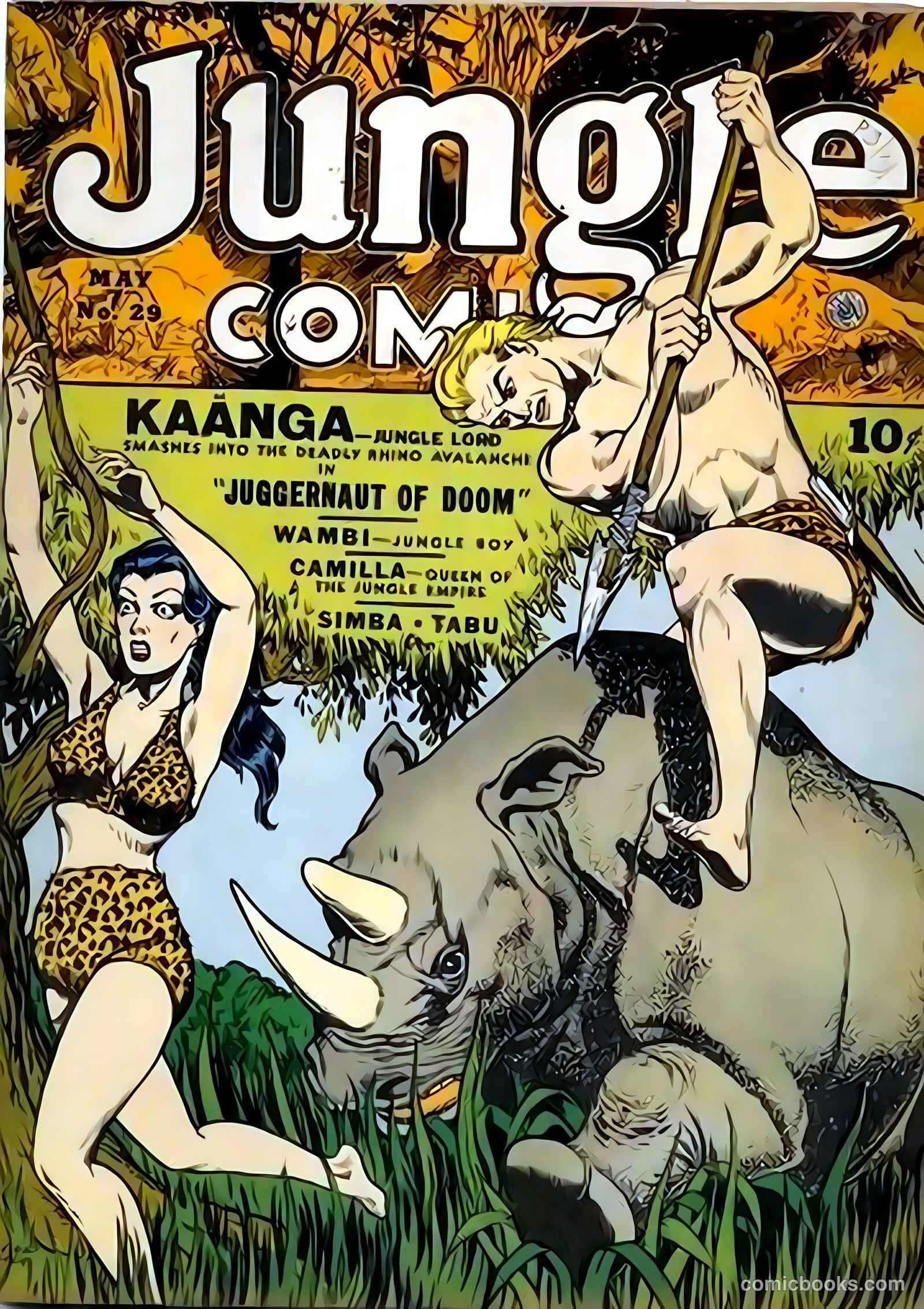 Jungle Comics #29