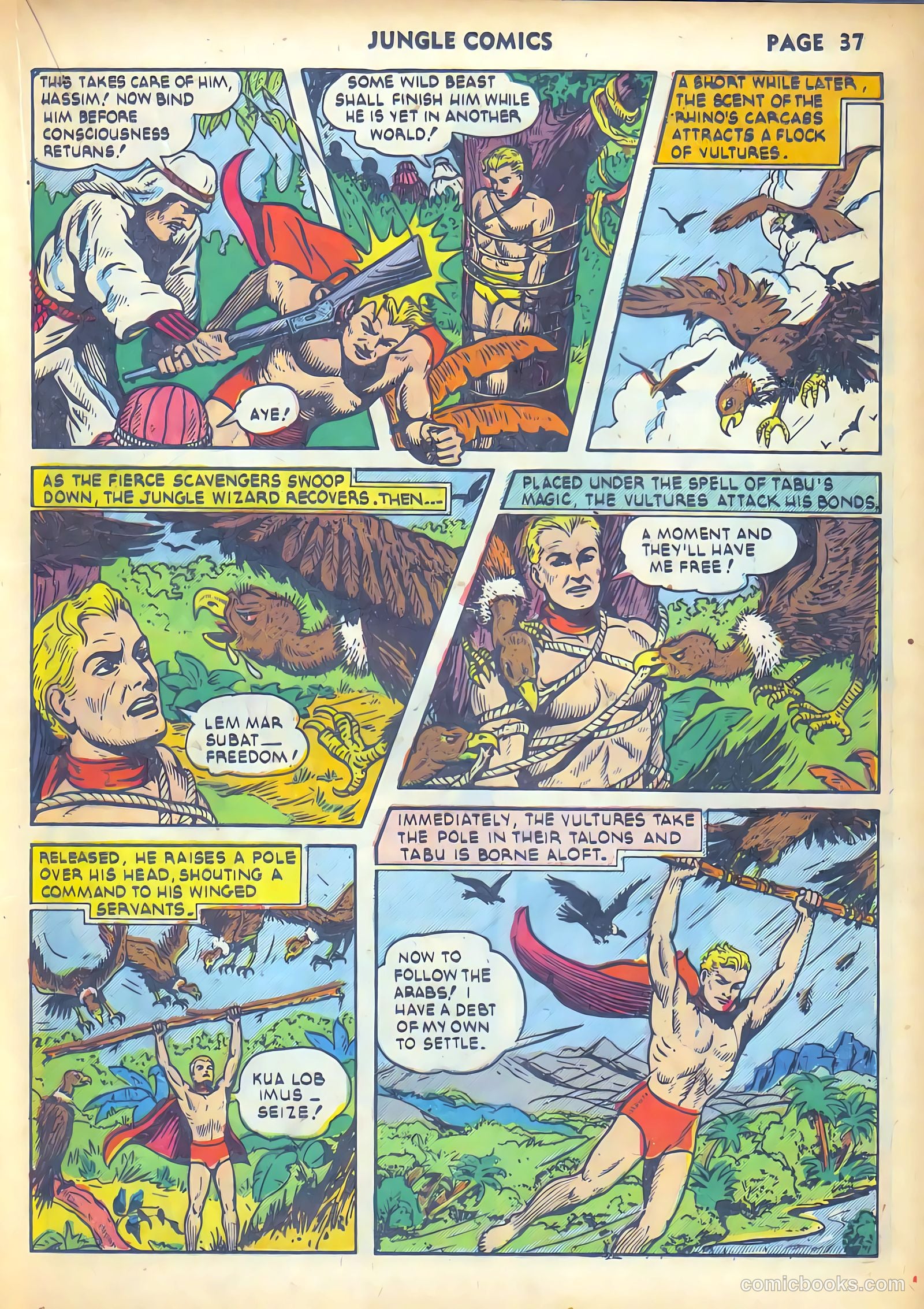 Jungle Comics #29 — page 38 of 65