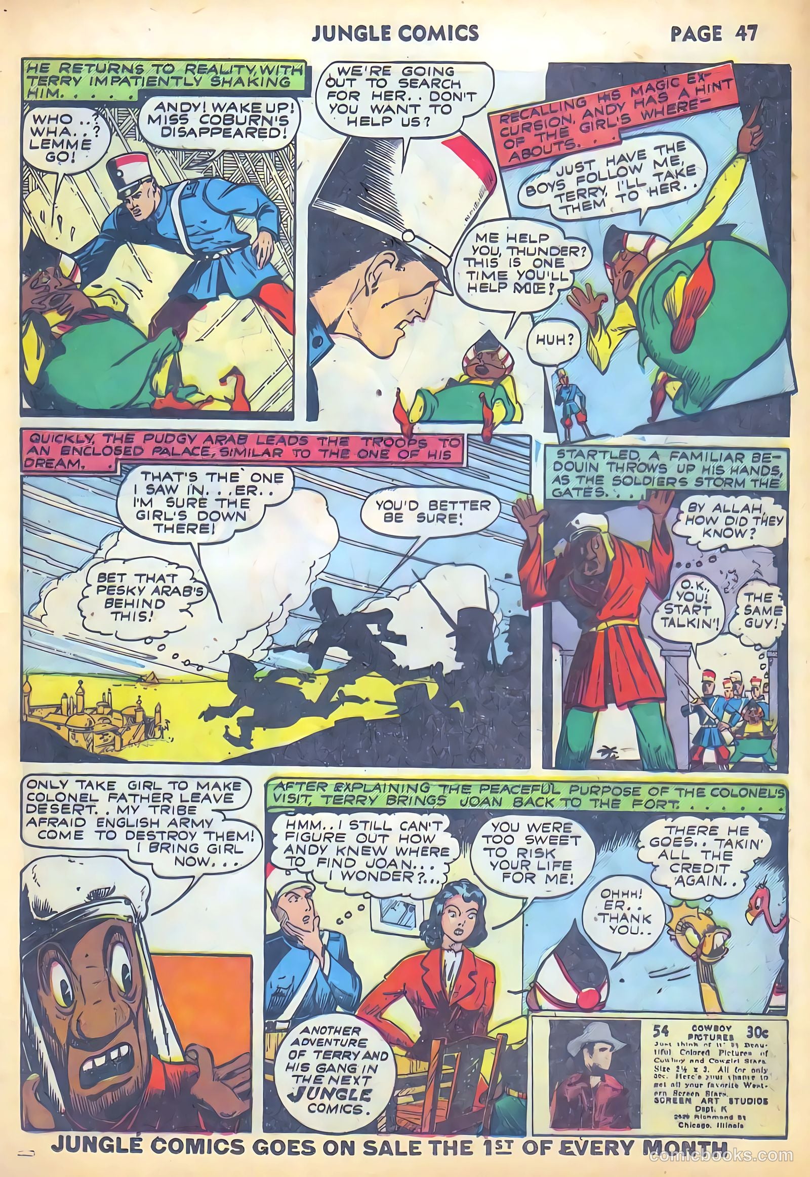Jungle Comics #29 — page 48 of 65