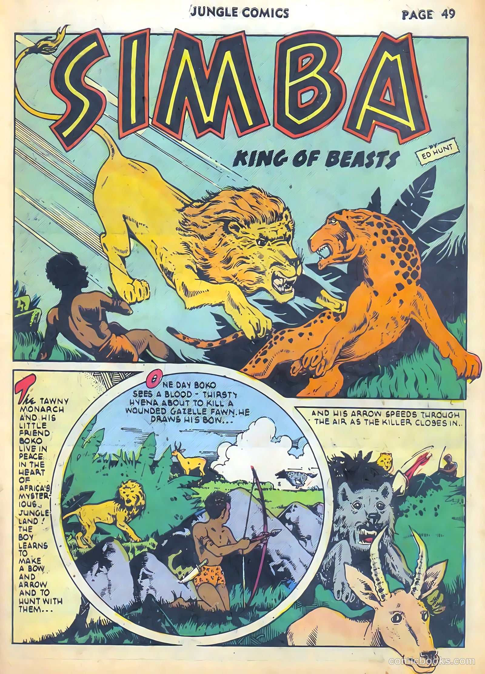 Jungle Comics #29 — page 50 of 65