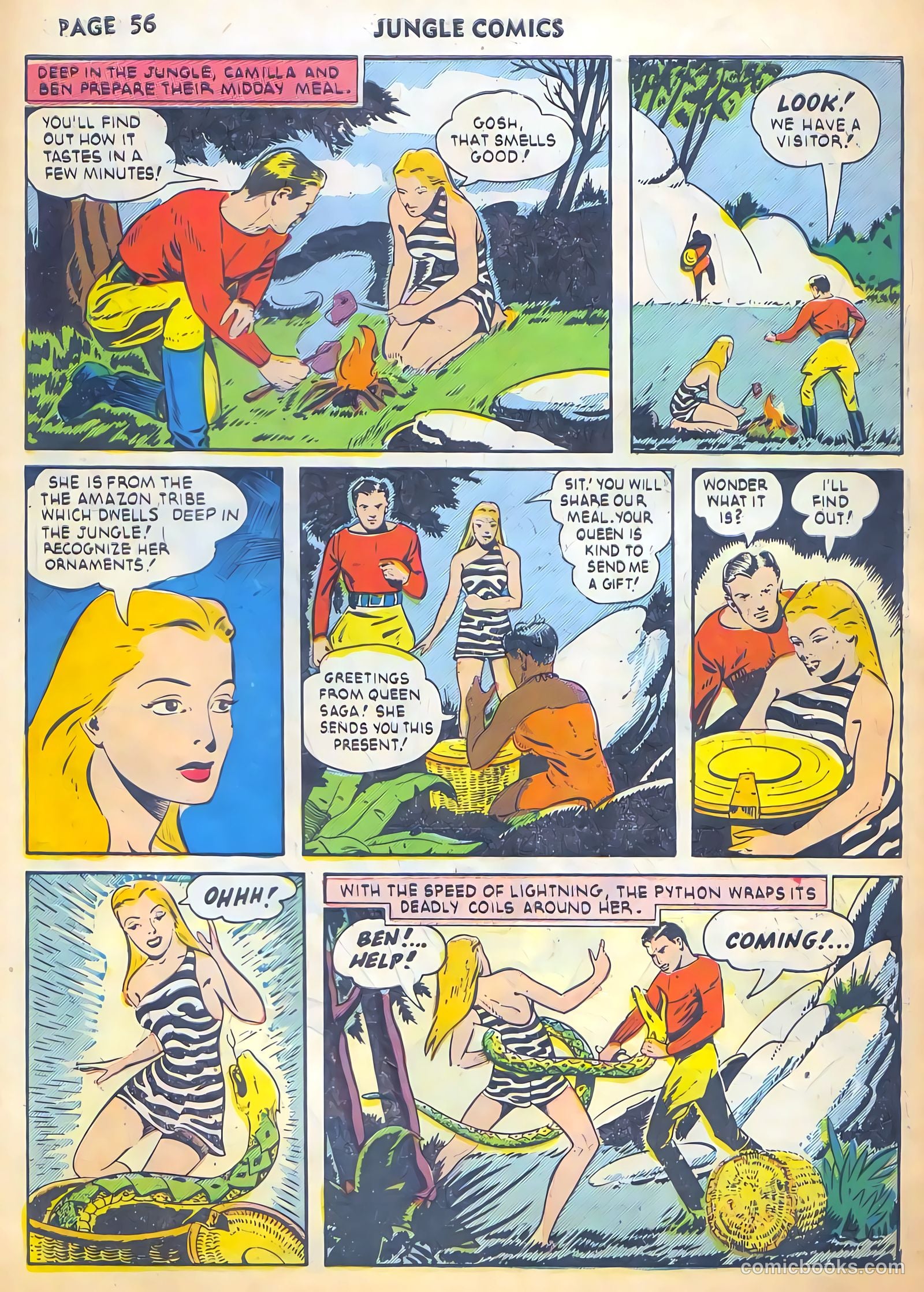 Jungle Comics #29 — page 57 of 65