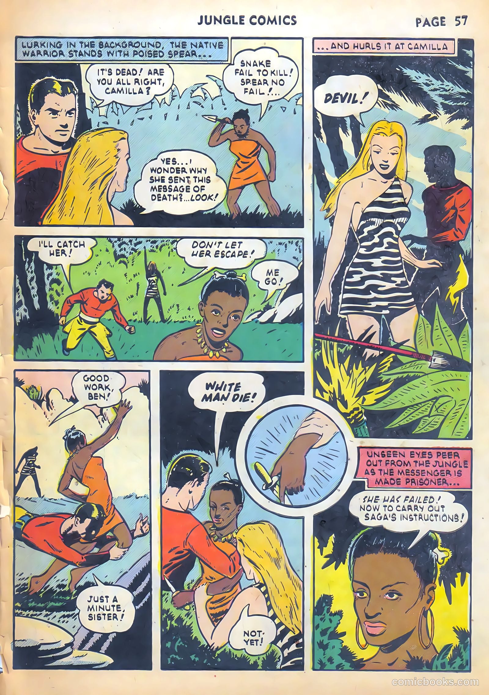 Jungle Comics #29 — page 58 of 65