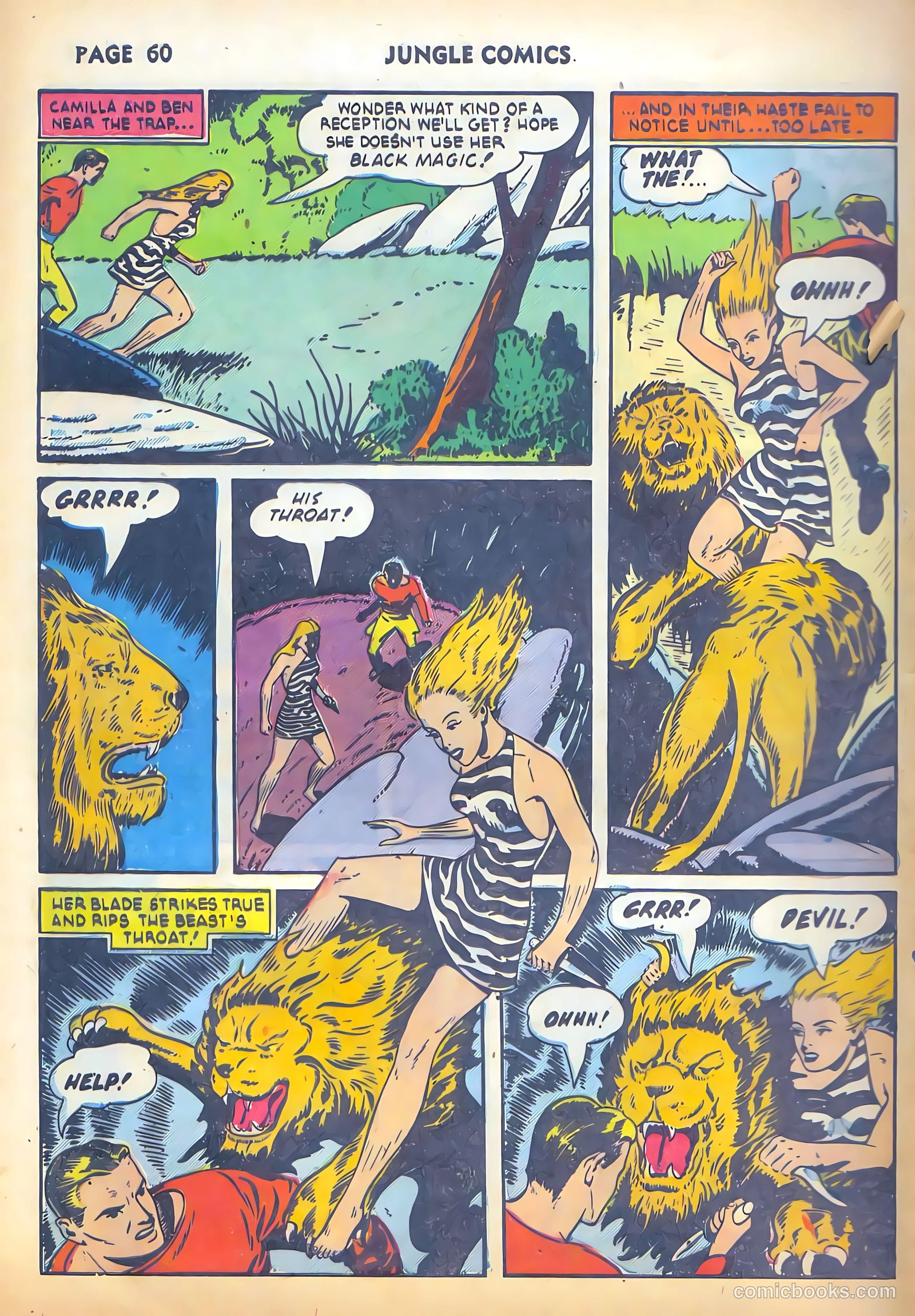 Jungle Comics #29 — page 61 of 65