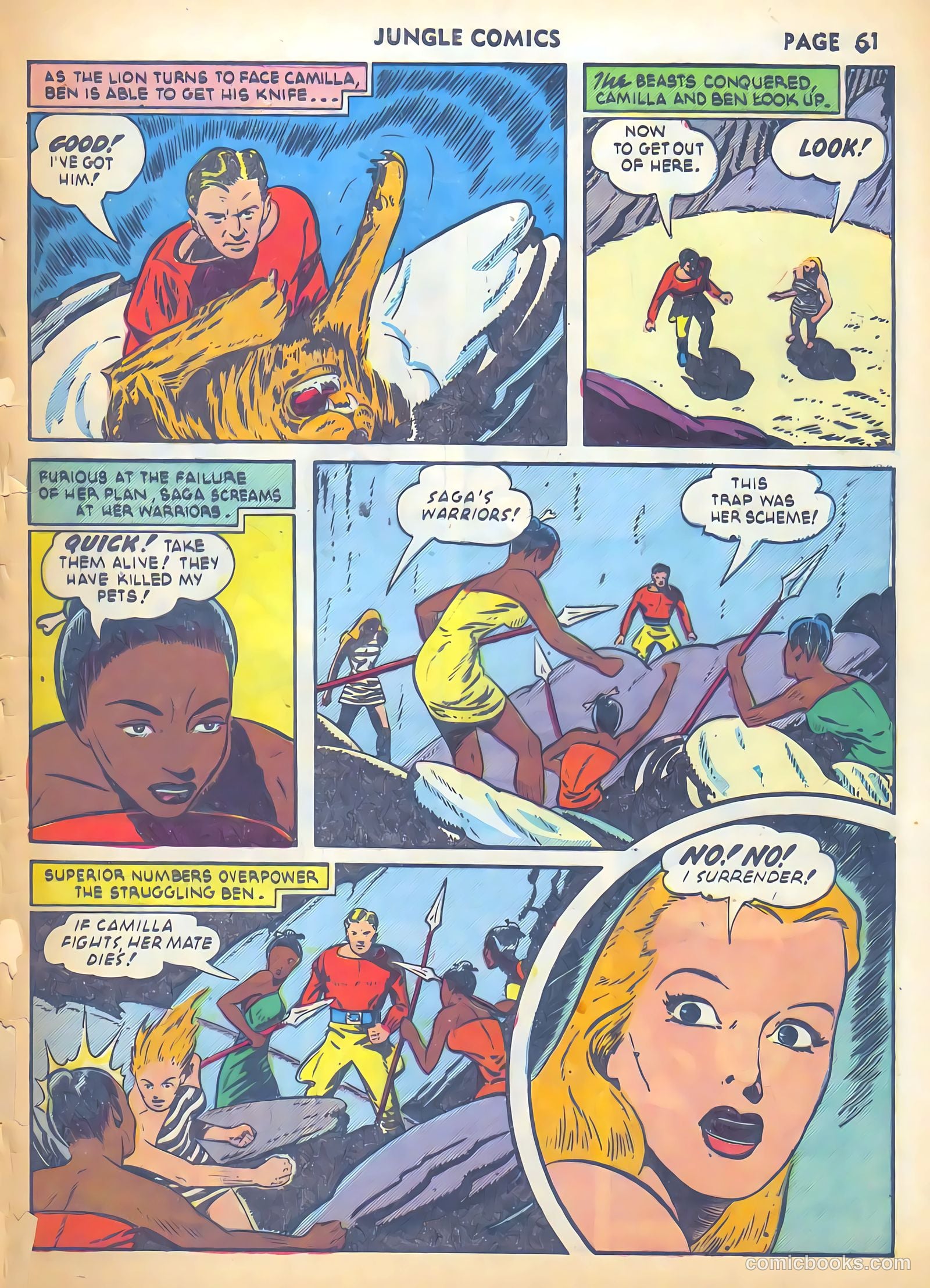 Jungle Comics #29 — page 62 of 65