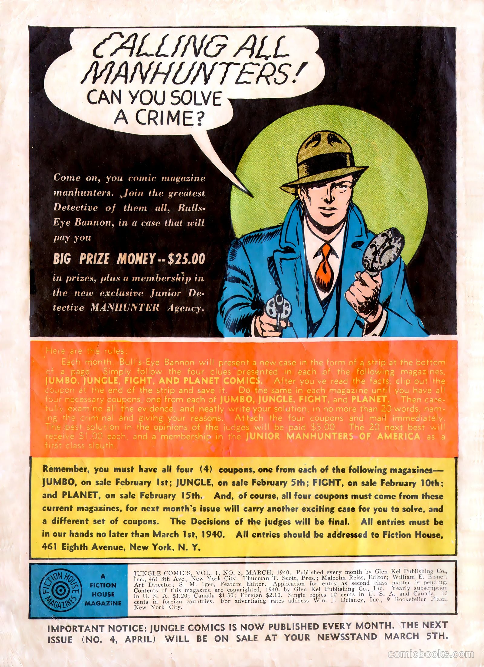Jungle Comics #3 (1940) — page 2 of 68