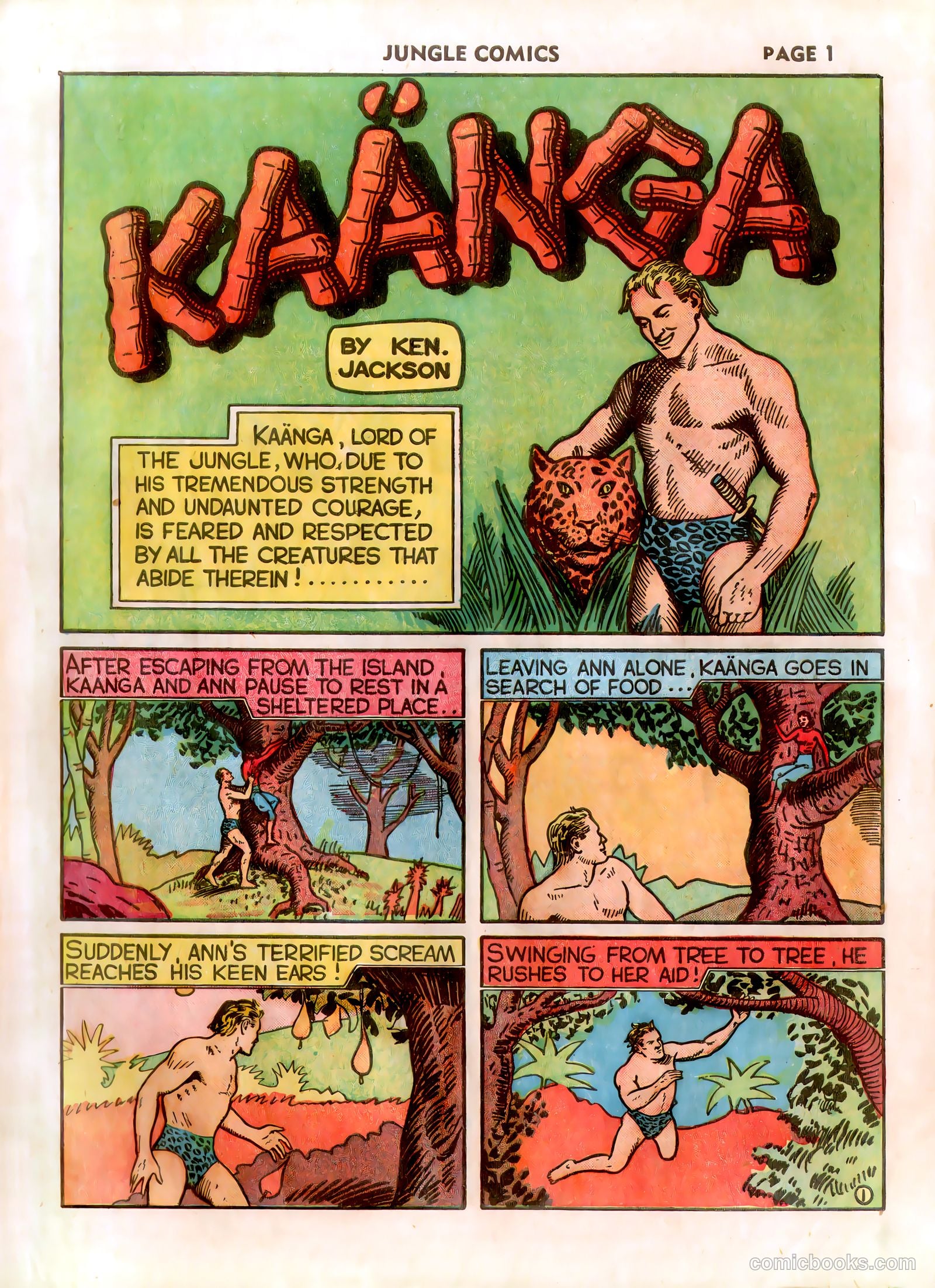 Jungle Comics #3 (1940) — page 3 of 68
