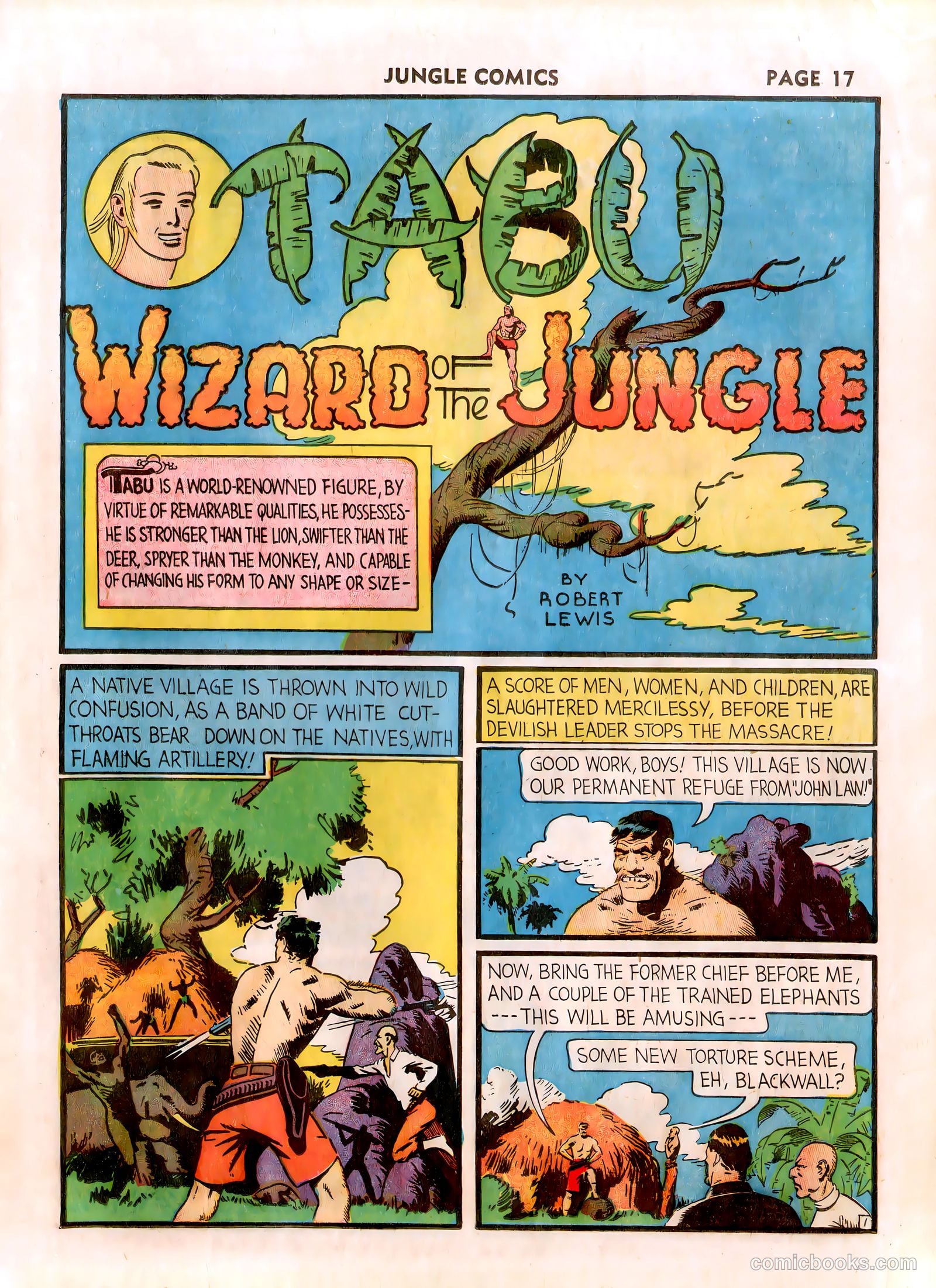 Jungle Comics #3 (1940) — page 19 of 68
