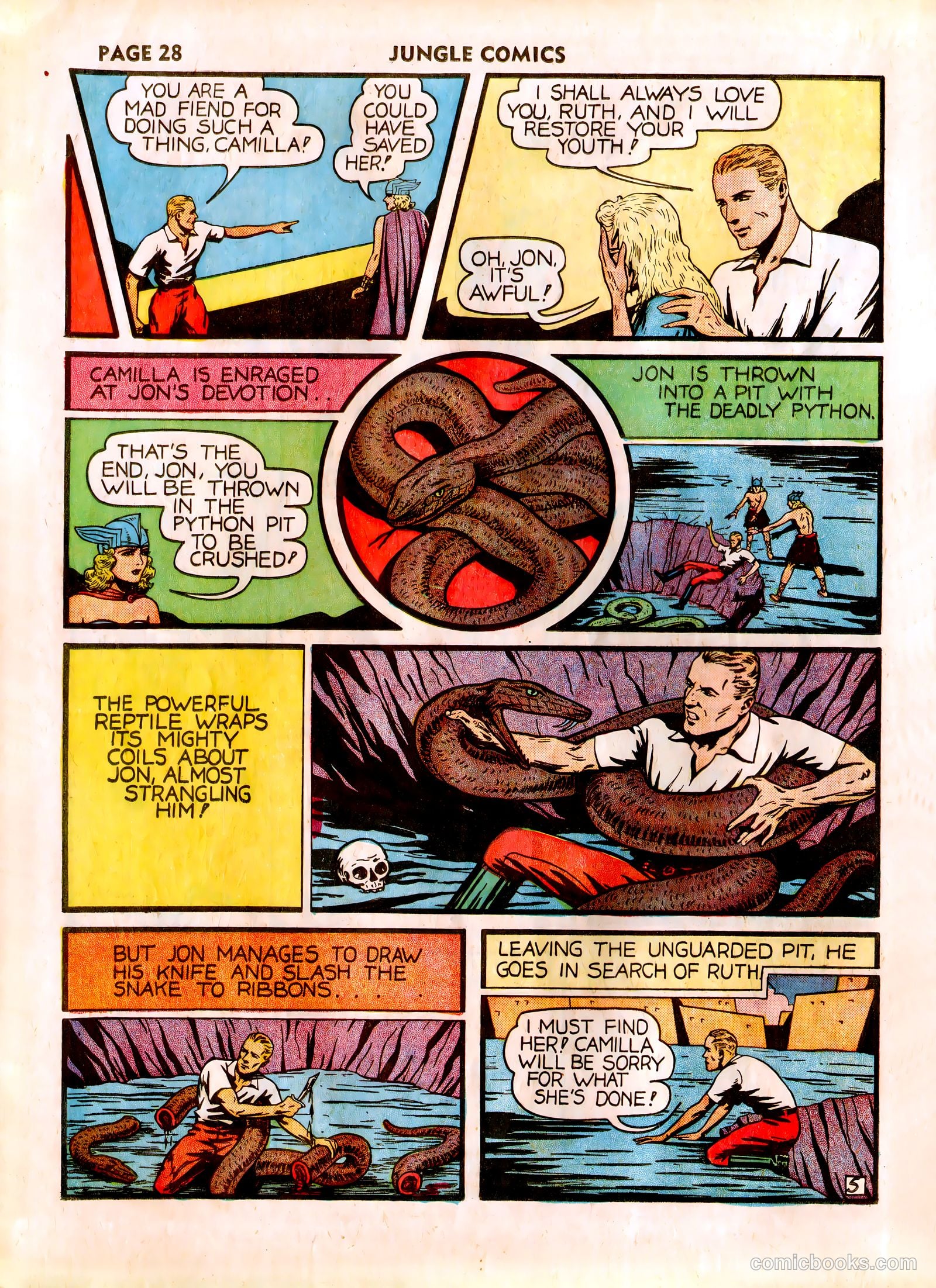 Jungle Comics #3 (1940) — page 30 of 68