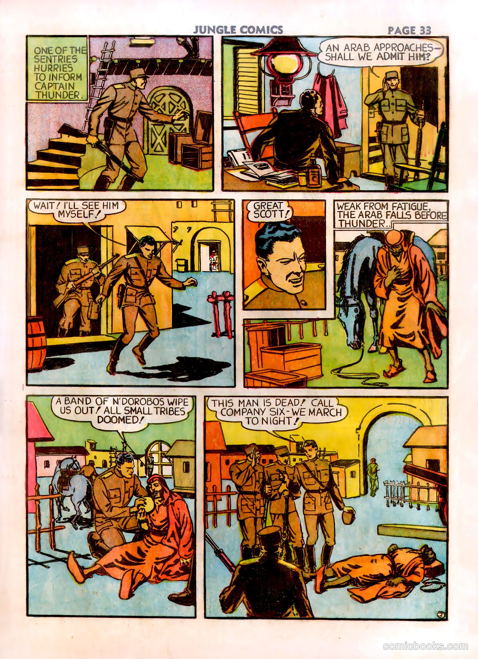 Jungle Comics #3 (1940) — page 35 of 68