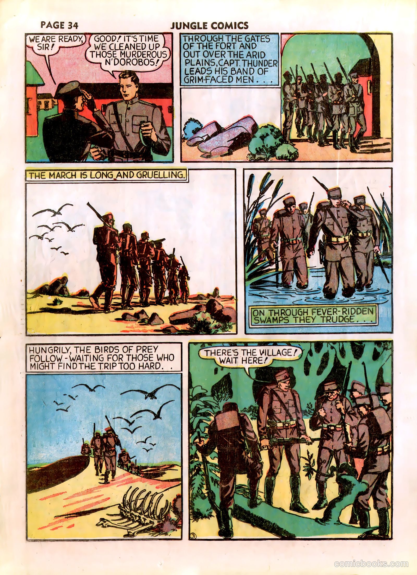 Jungle Comics #3 (1940) — page 36 of 68