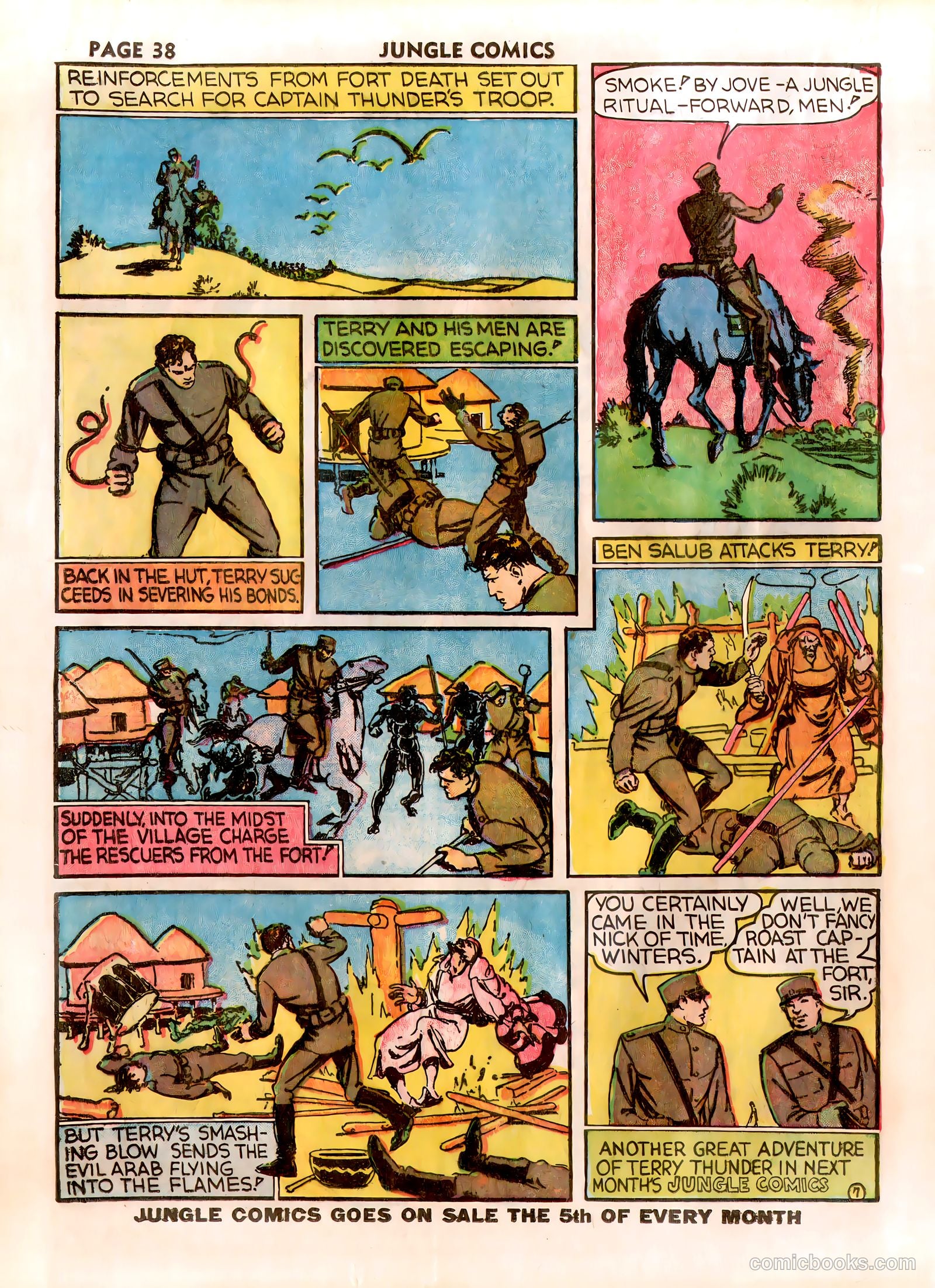 Jungle Comics #3 (1940) — page 40 of 68
