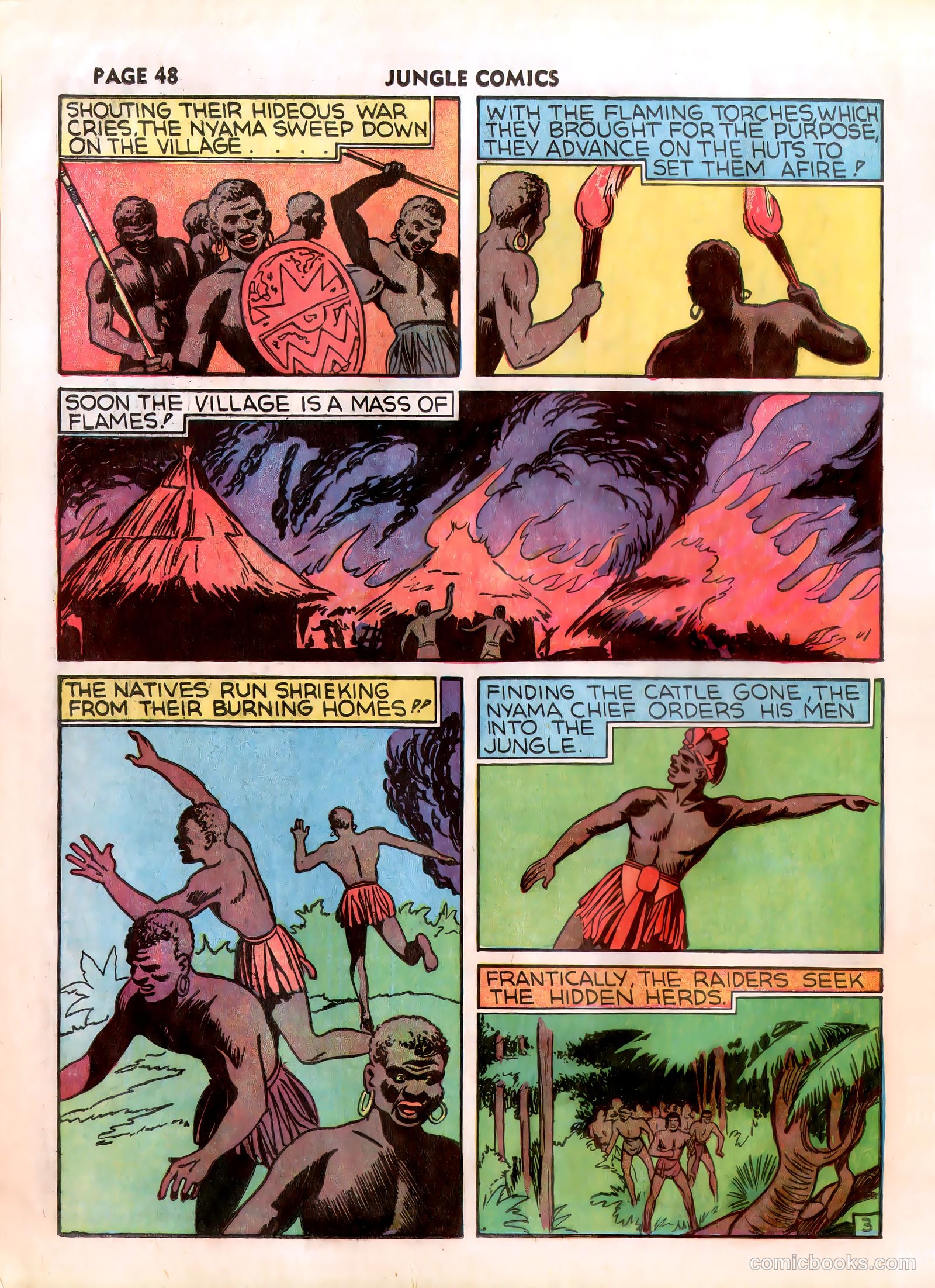 Jungle Comics #3 (1940) — page 50 of 68