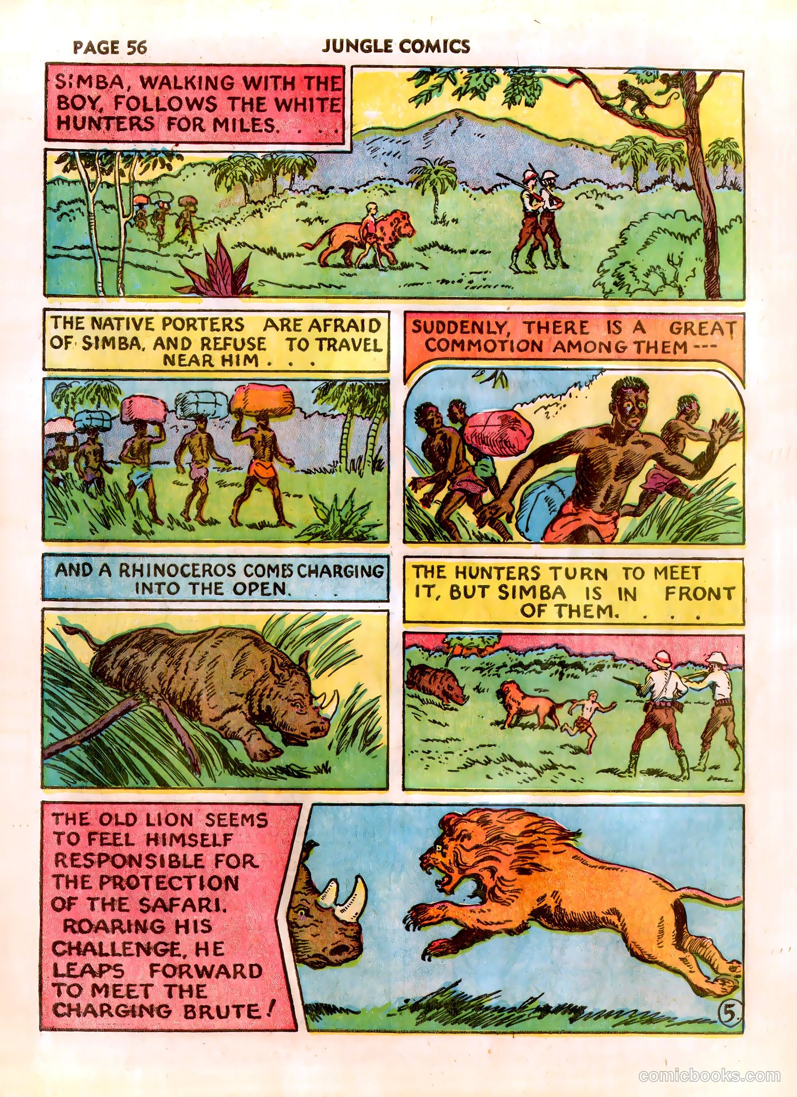 Jungle Comics #3 (1940) — page 58 of 68