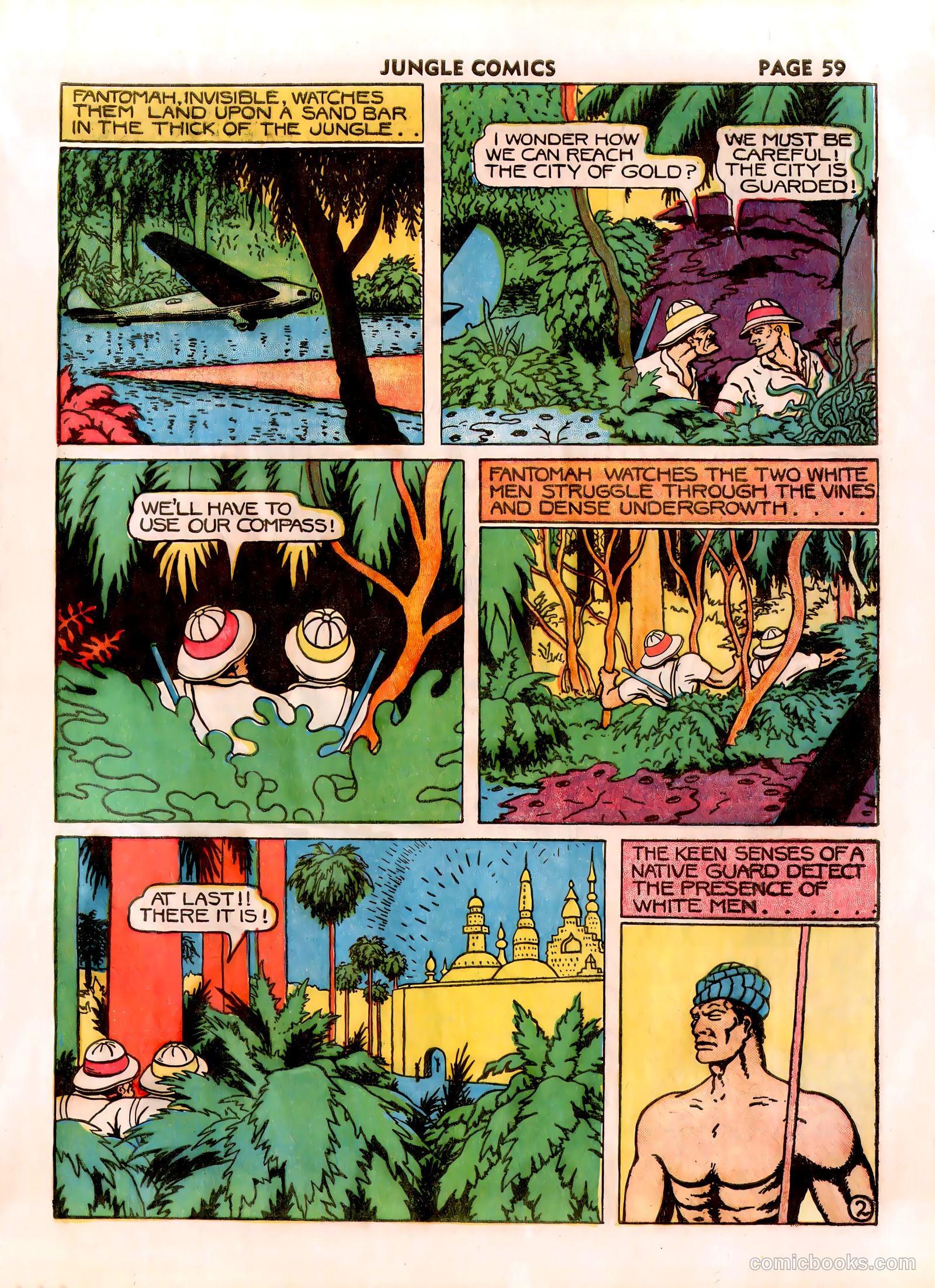 Jungle Comics #3 (1940) — page 61 of 68
