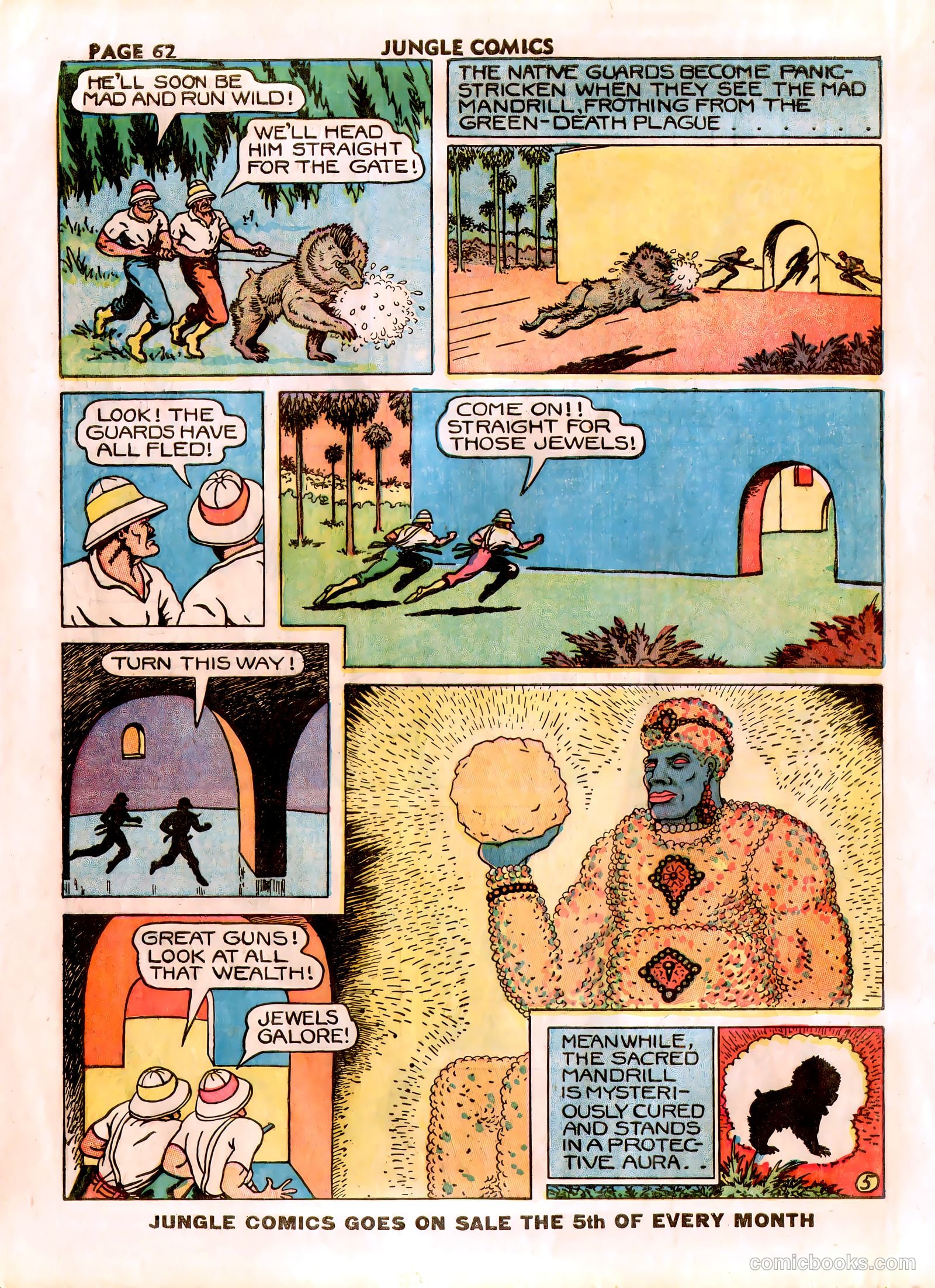 Jungle Comics #3 (1940) — page 64 of 68