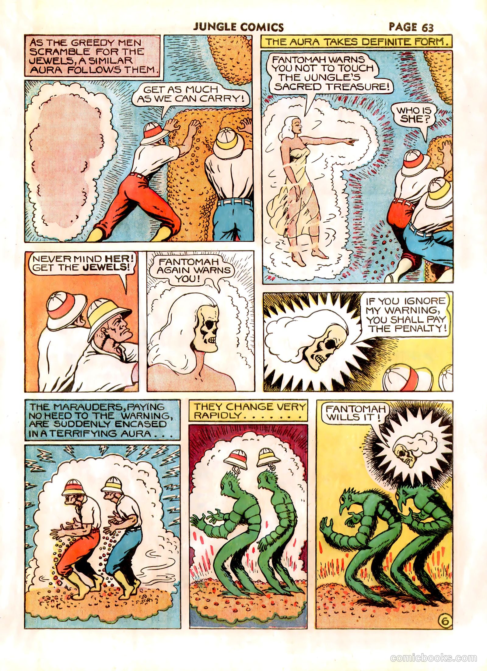 Jungle Comics #3 (1940) — page 65 of 68