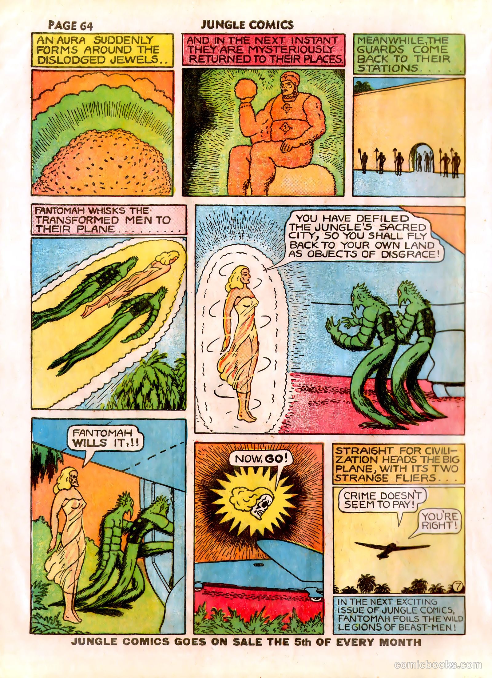 Jungle Comics #3 (1940) — page 66 of 68