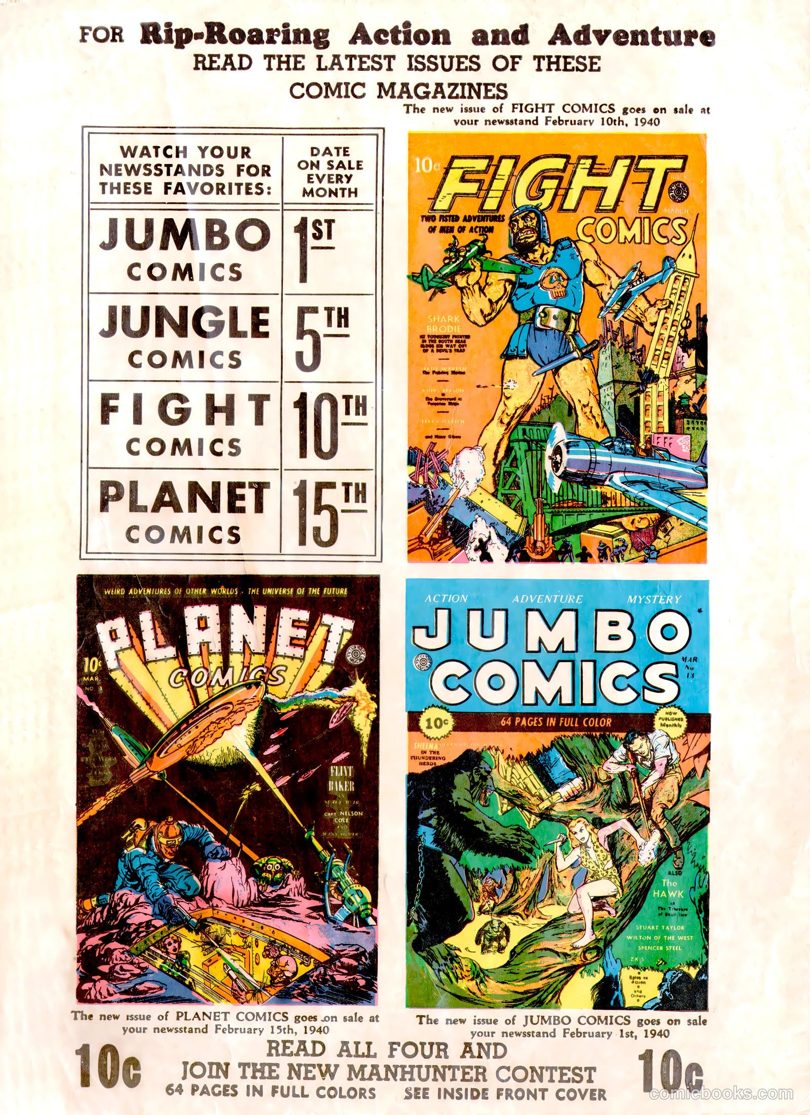 Jungle Comics #3 (1940) — page 67 of 68