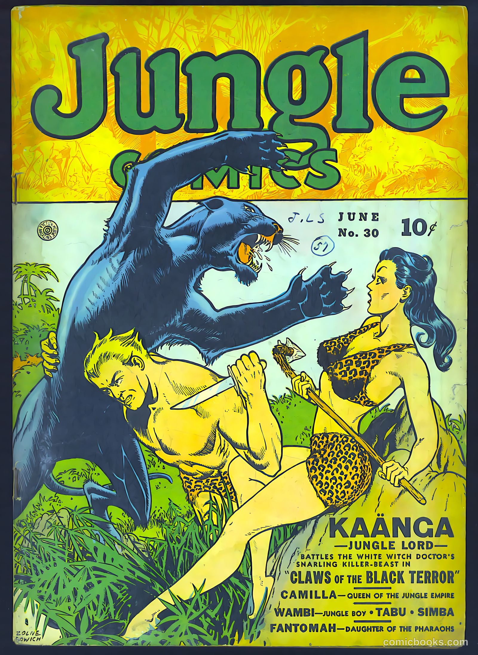 Jungle Comics #30
