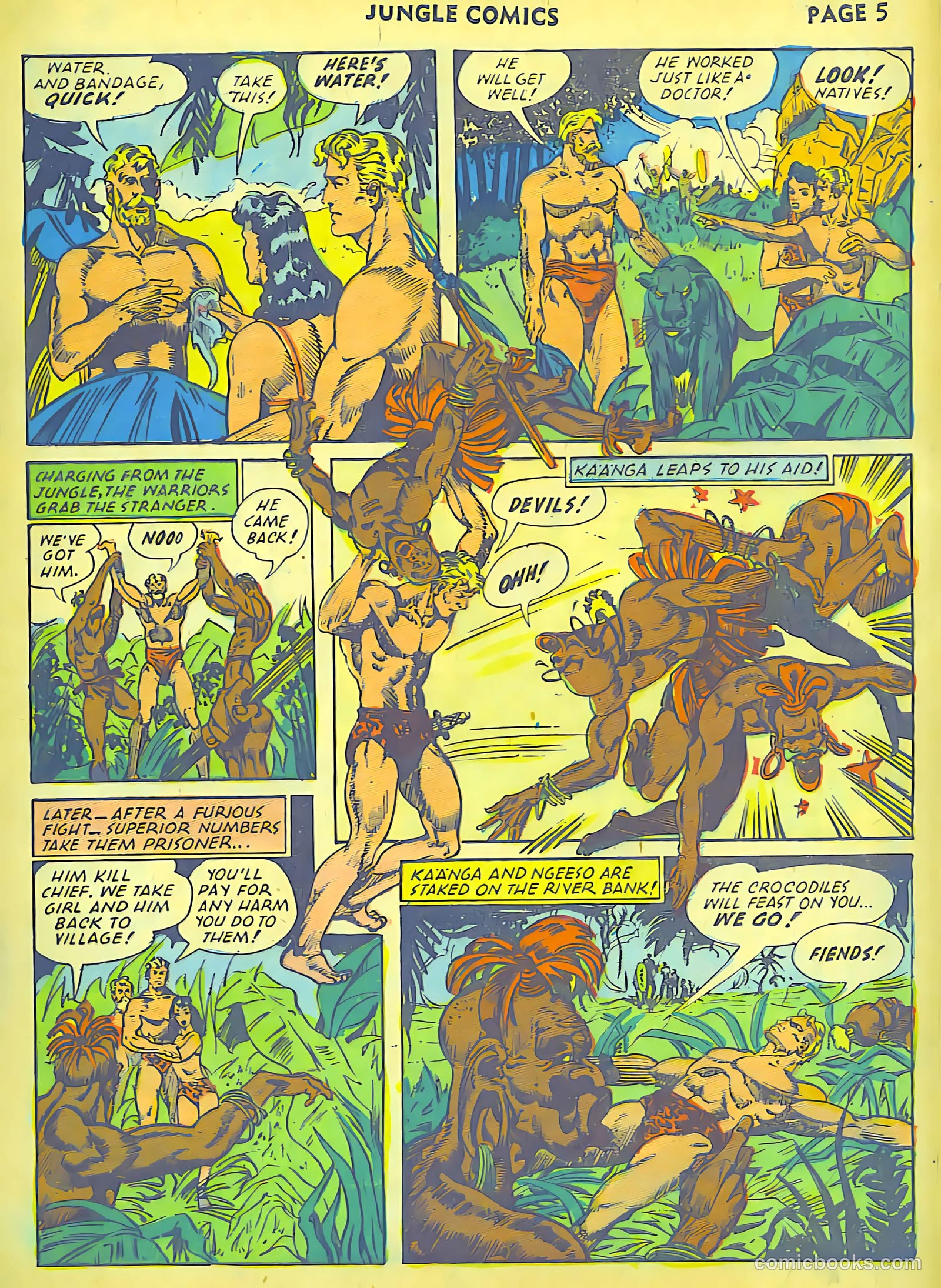 Jungle Comics #30 (1942) — page 7 of 68